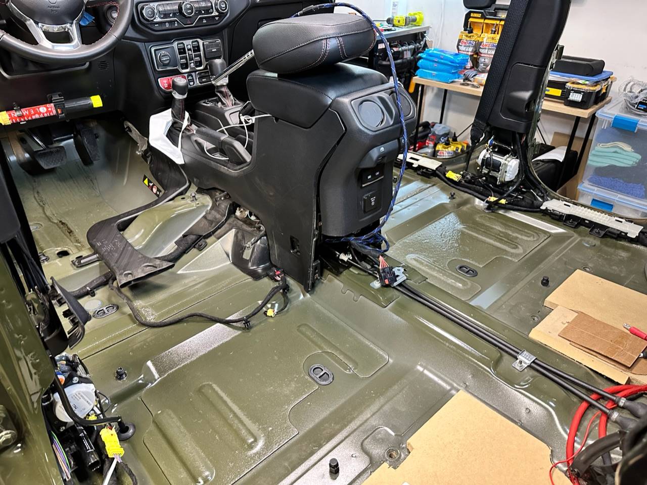 Jeep Wrangler JL Installed My First Sound Deadening Mats 14F8B6FA-4E71-43D0-A381-0F9B667585A9