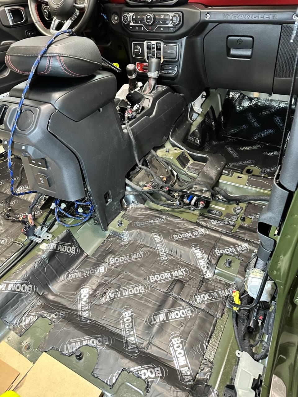 Jeep Wrangler JL Installed My First Sound Deadening Mats 66345F7E-CC35-46E2-AAAA-9D51CFA26DF7