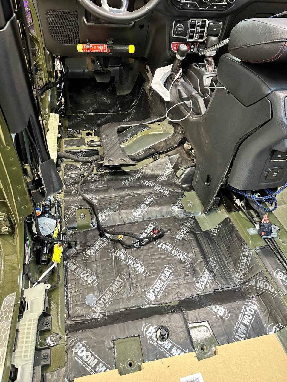 Jeep Wrangler JL Installed My First Sound Deadening Mats 3144622B-E846-4725-8CA7-53A798FF11BB