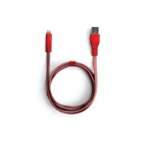 Jeep Wrangler JL Phone Cables For Outdoor Use 1_neve_3ft_lightning_red