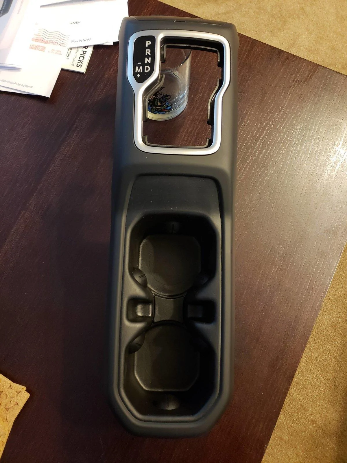 Jeep Wrangler JL JL Front Cupholder Removal 20180806_170112