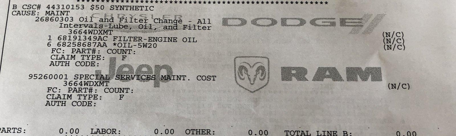 Jeep Wrangler JL Engine oil type and amount 8D4E775B-415C-4B8B-8D36-CA663CD8909E