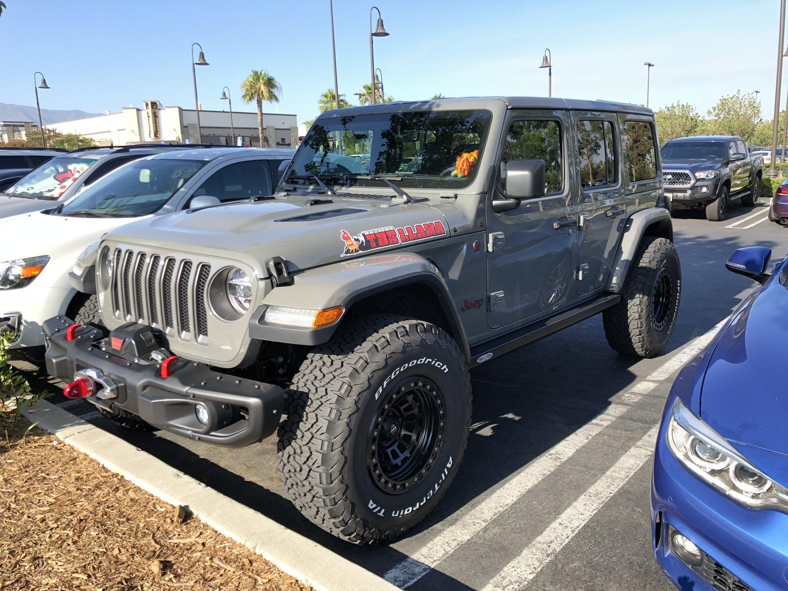 Jeep Wrangler JL THE LLAMA IMG_2912