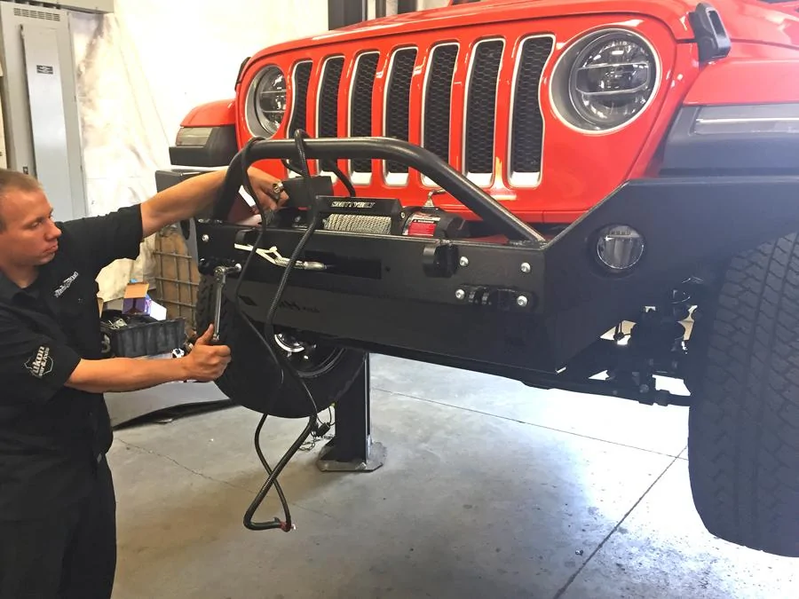 Jeep Wrangler JL @Ron_H's new bumper and winch! Ron-2