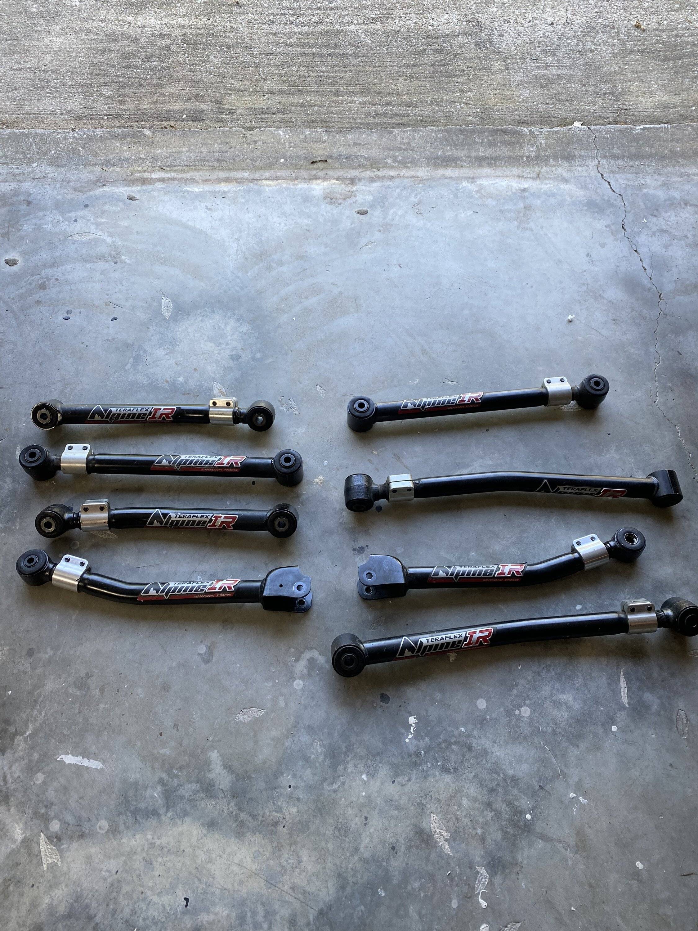 Jeep Wrangler JL Teraflex Alpine IR Adjustable Control Arms C360AE3E-E41A-4464-BF08-3E1A344B5C2A