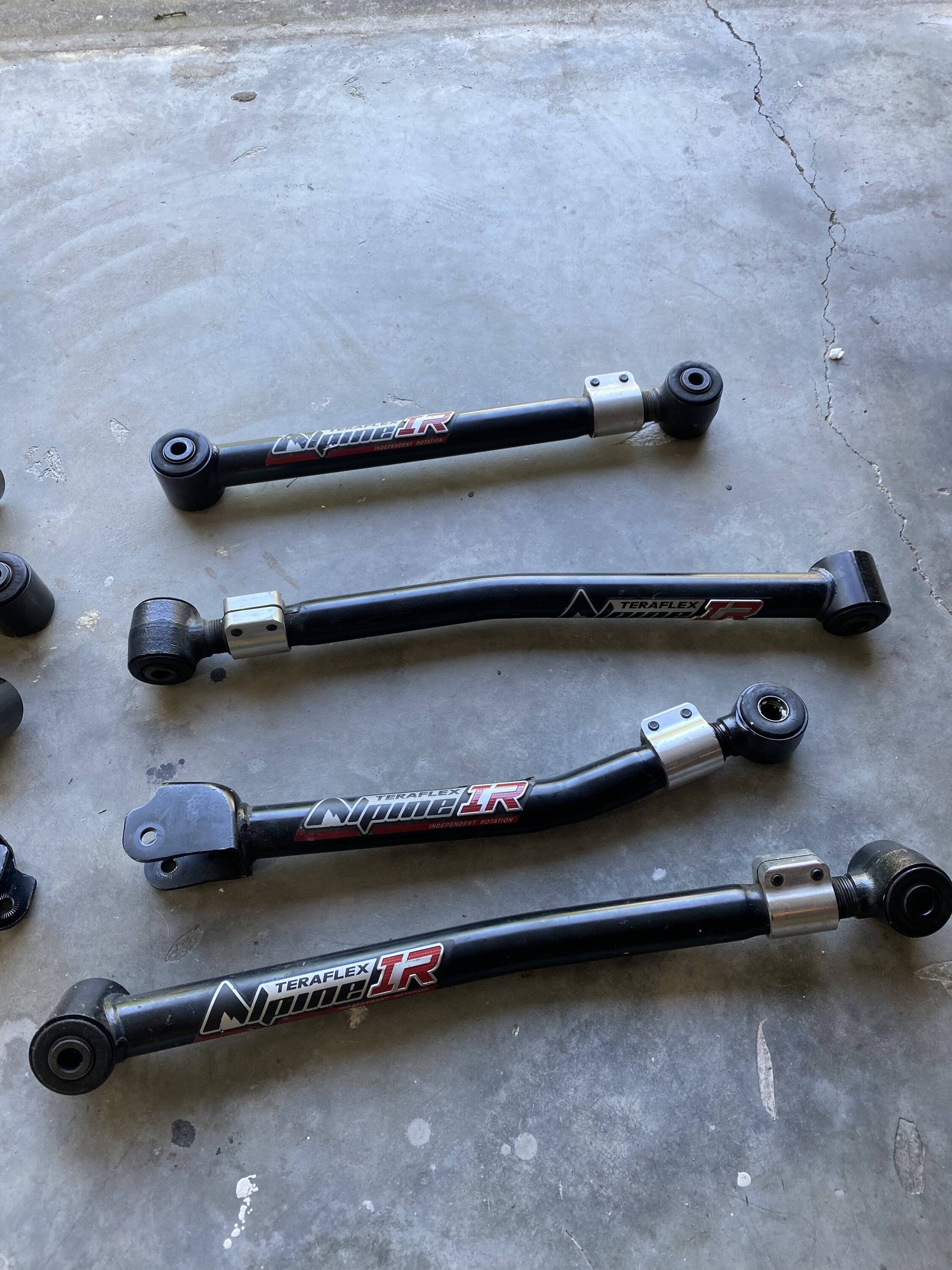 Jeep Wrangler JL Teraflex Alpine IR Adjustable Control Arms CAD23228-6F8C-4354-8D1C-0497E0F14075