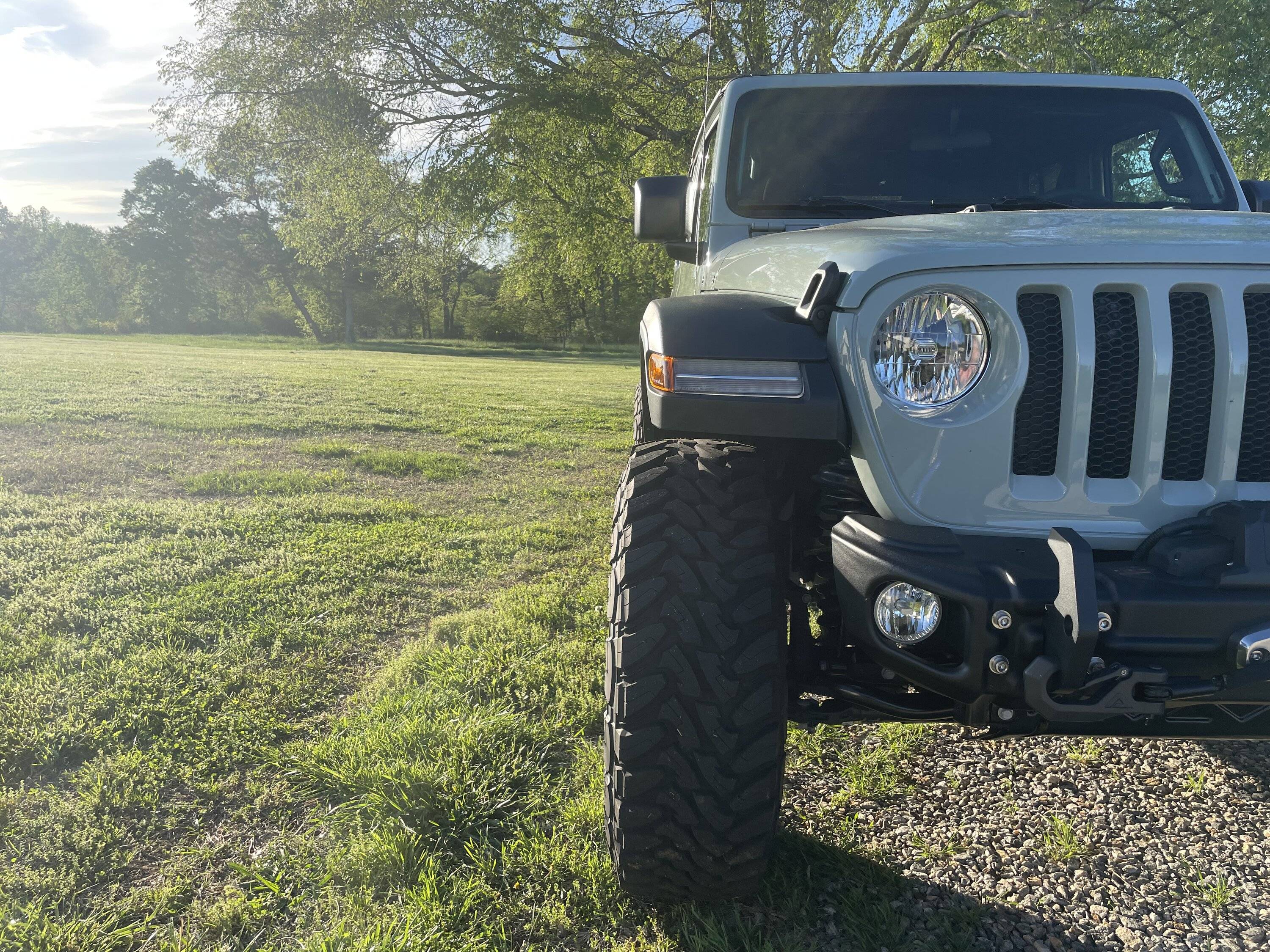 Jeep Wrangler JL AEV Borah wheels on JL IMG_8615
