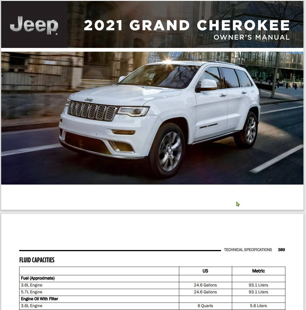 Jeep Cherokee Oil Capacity: Complete Guide for Every Model