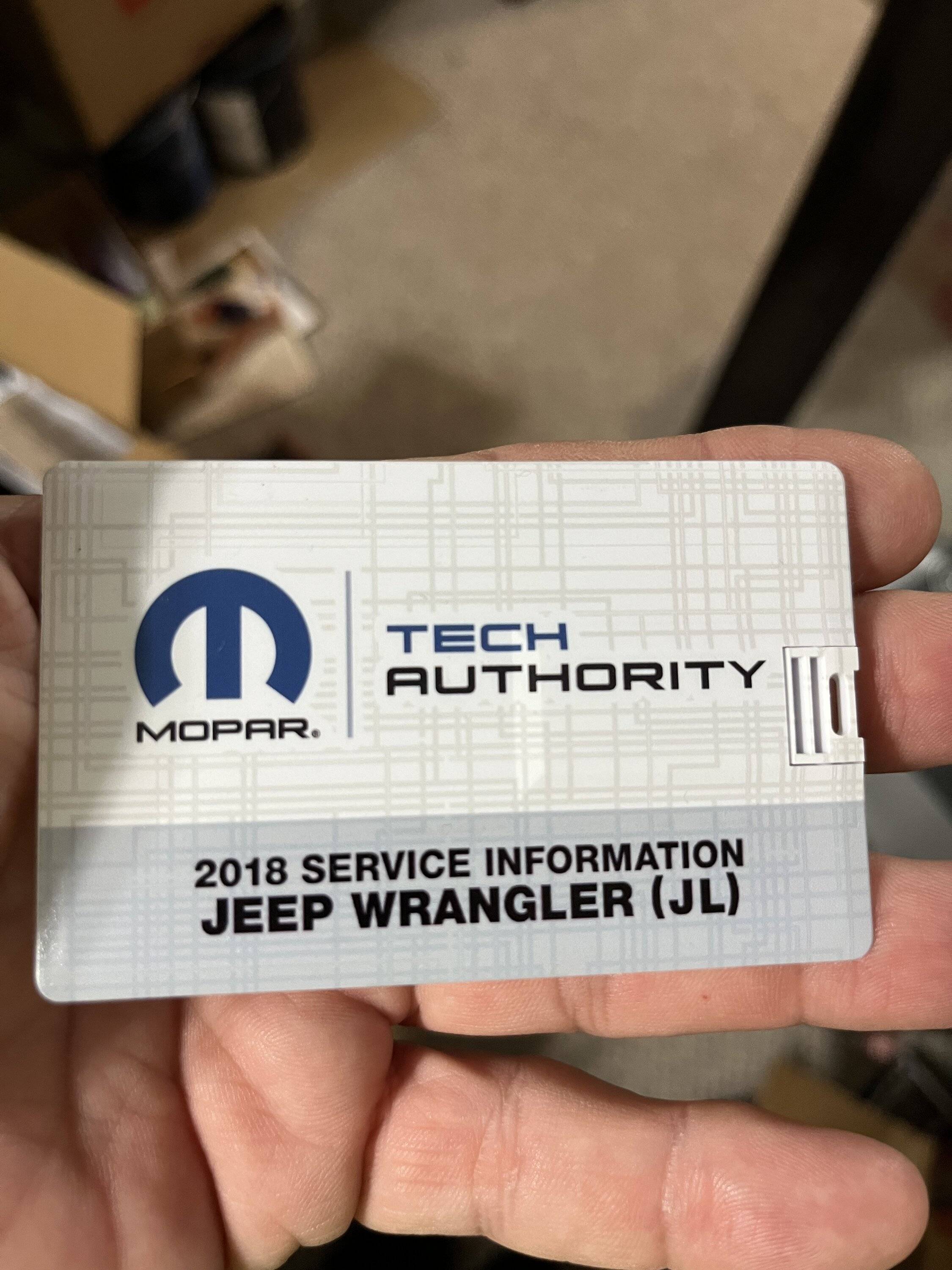 Jeep Wrangler JL Mopar Tech Authority USB service manual QUESTION? IMG_1789
