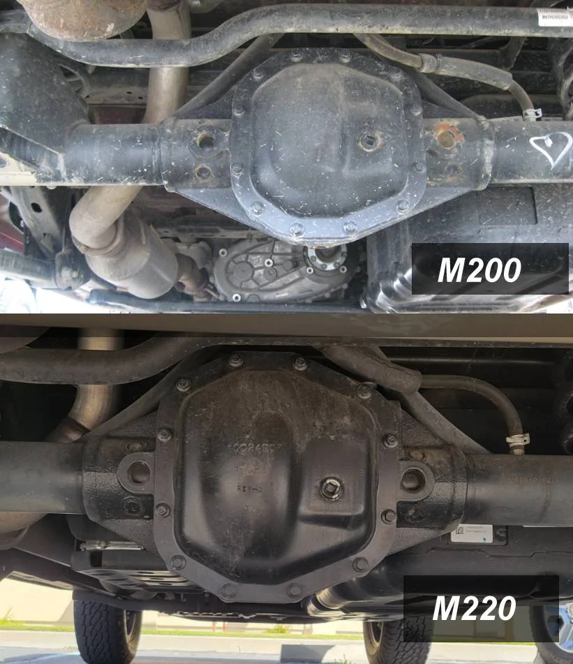 Jeep Wrangler JL Visual Difference Between M200 and M220? m200VSm220