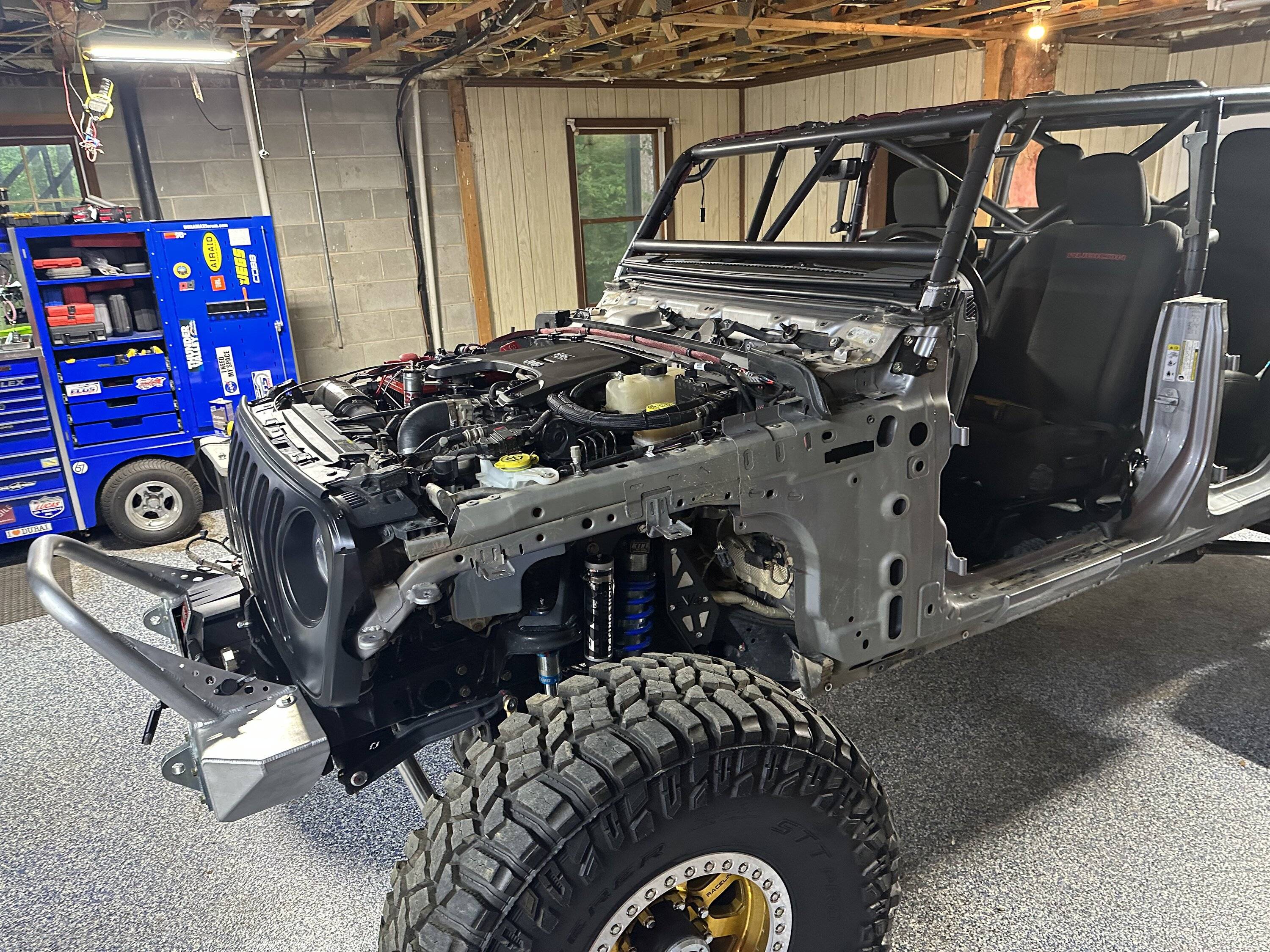 Jeep Wrangler JL GenRight Roll Cage Install 5F221CD3-18EB-477E-837B-4535924EF28E