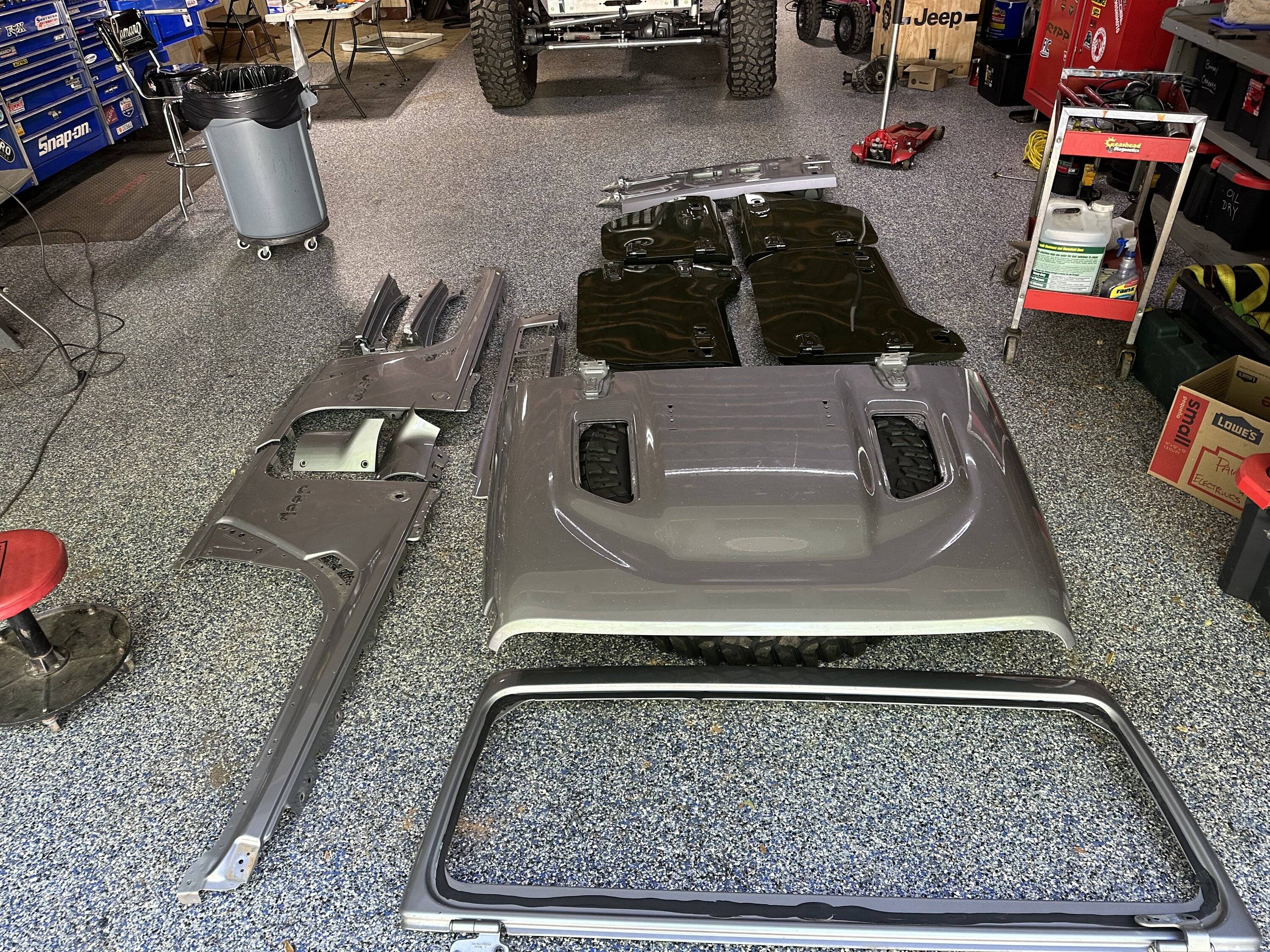 Jeep Wrangler JL GenRight Roll Cage Install 6FFE7A9B-9A0F-437C-B9AC-D183DAC2ED7E