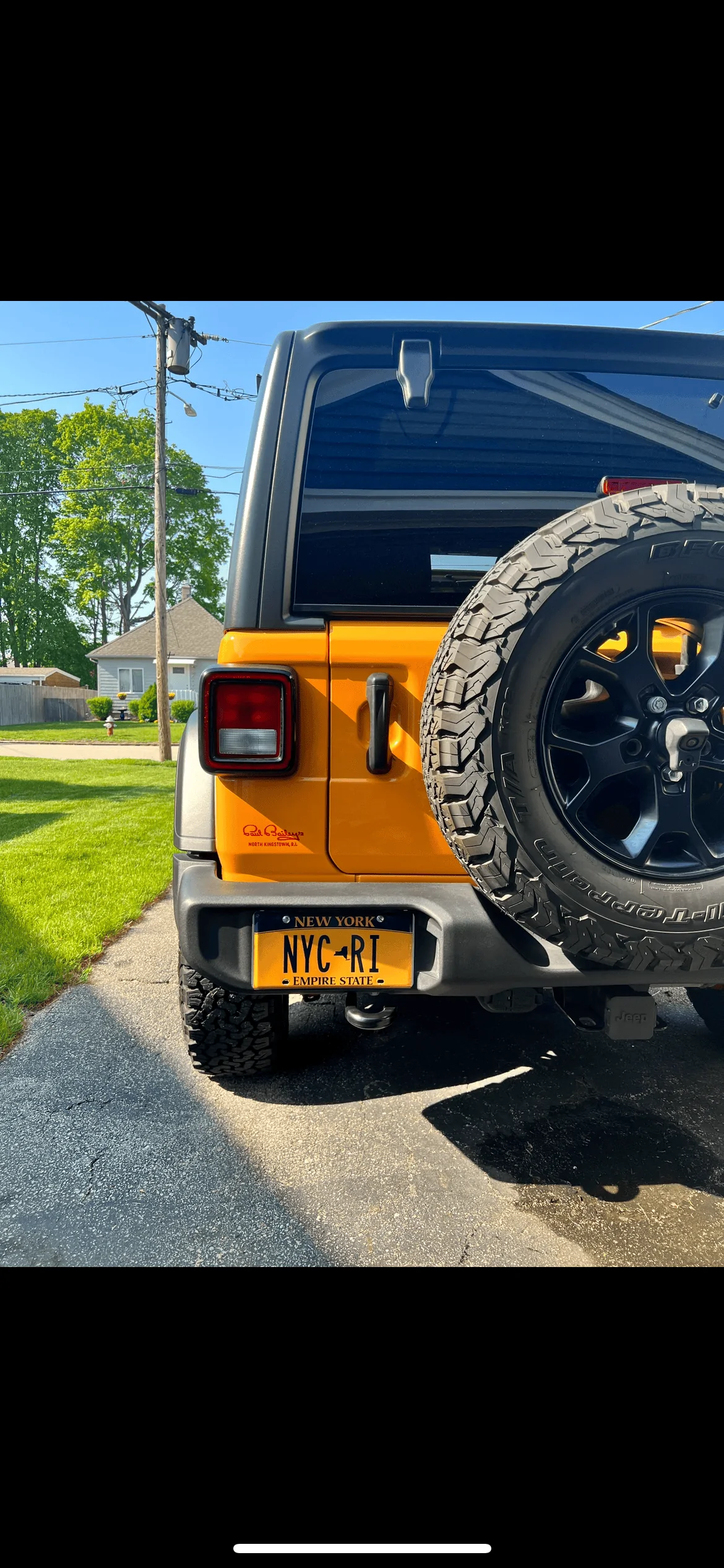 Jeep Wrangler JL Lets see those personalized plates!!! IMG_4536