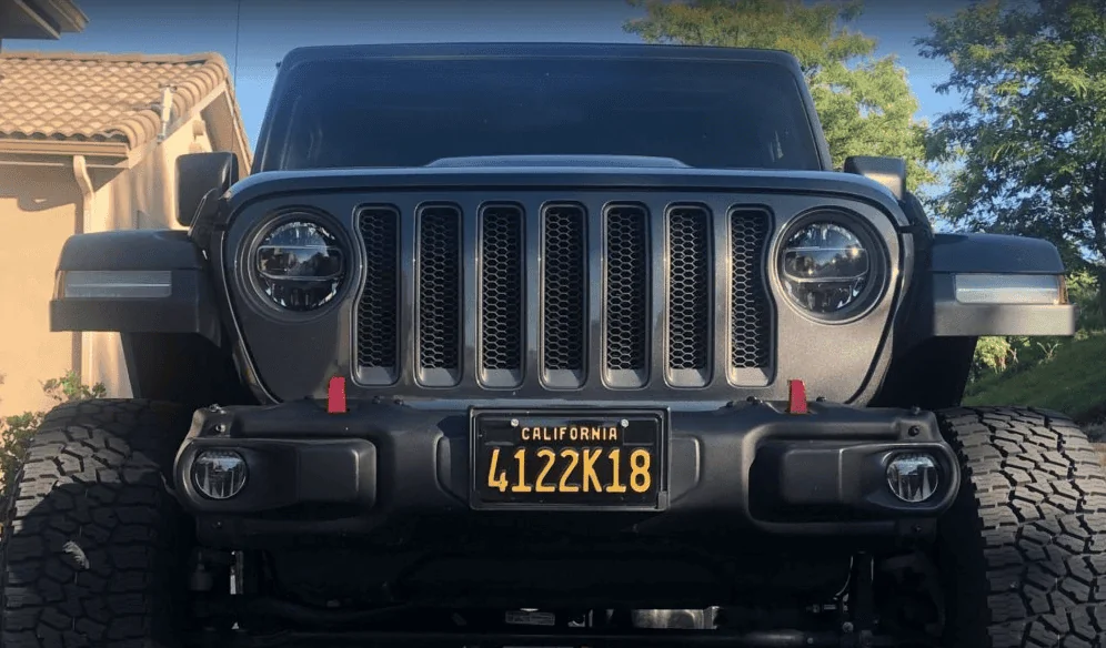 Jeep Wrangler JL Lets see those personalized plates!!! 1682520587440