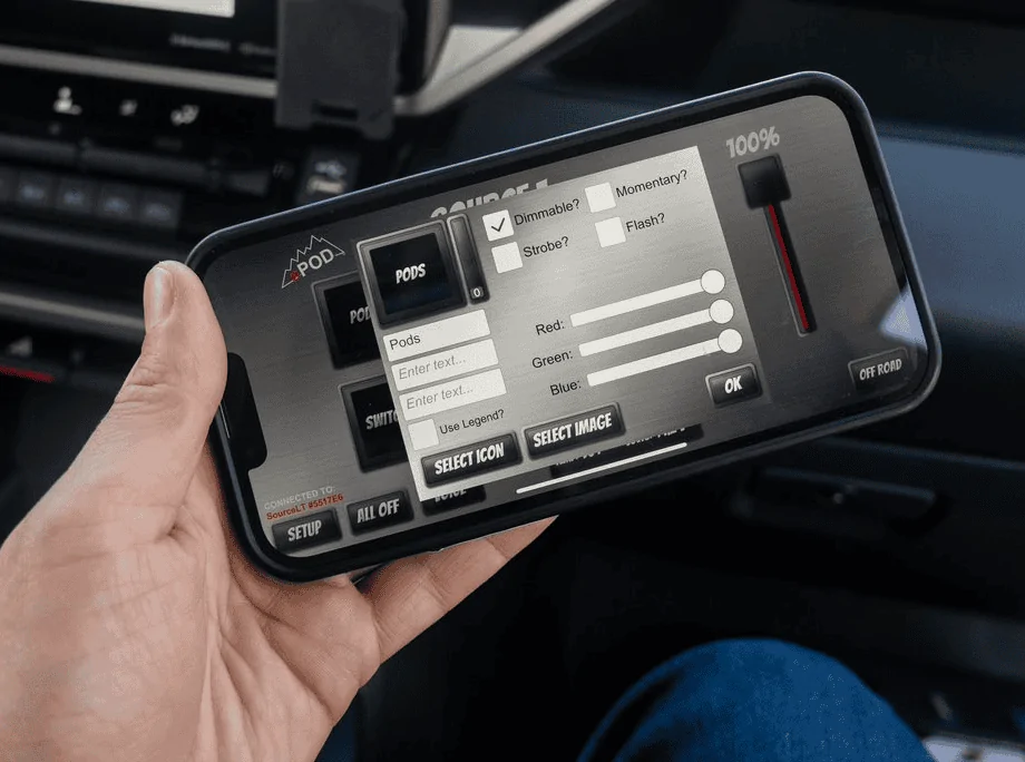 Jeep Wrangler JL 4x4 sPOD Bluetooth Systems 1682542057714