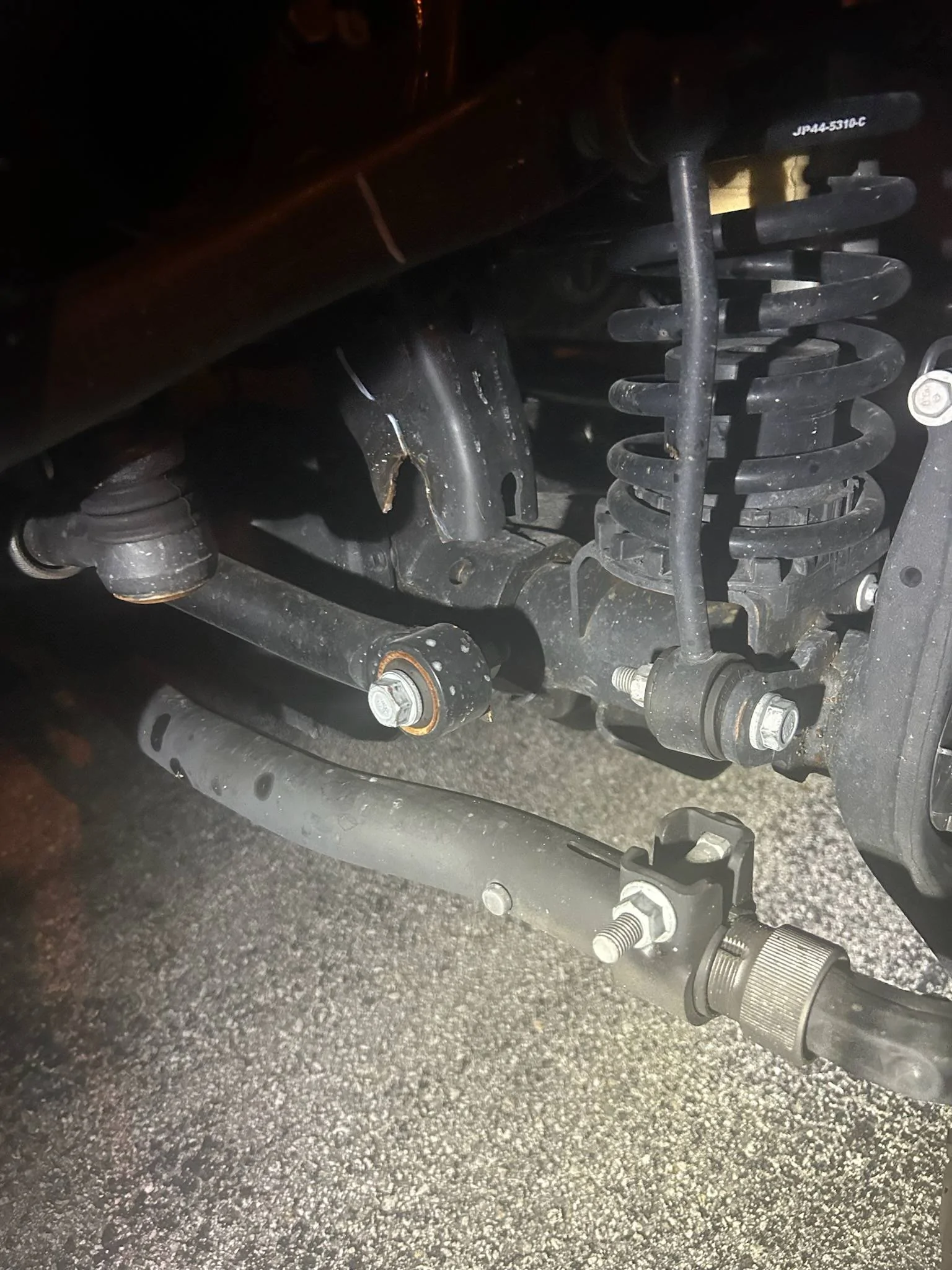 Jeep Wrangler JL Broken Front Track Bar Mount IMG_3520