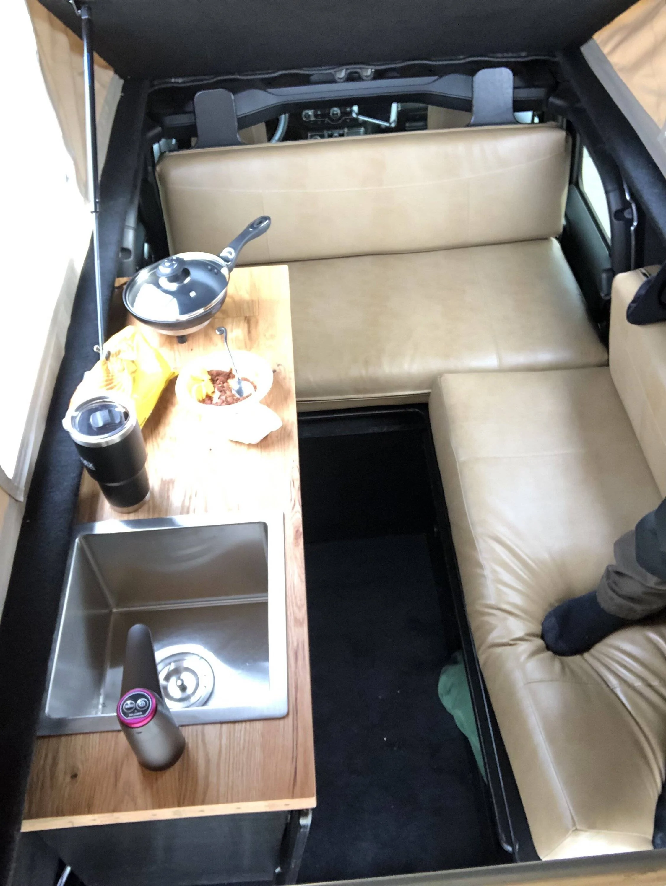 Jeep Wrangler JL Camping inside my jeep IMG_7864