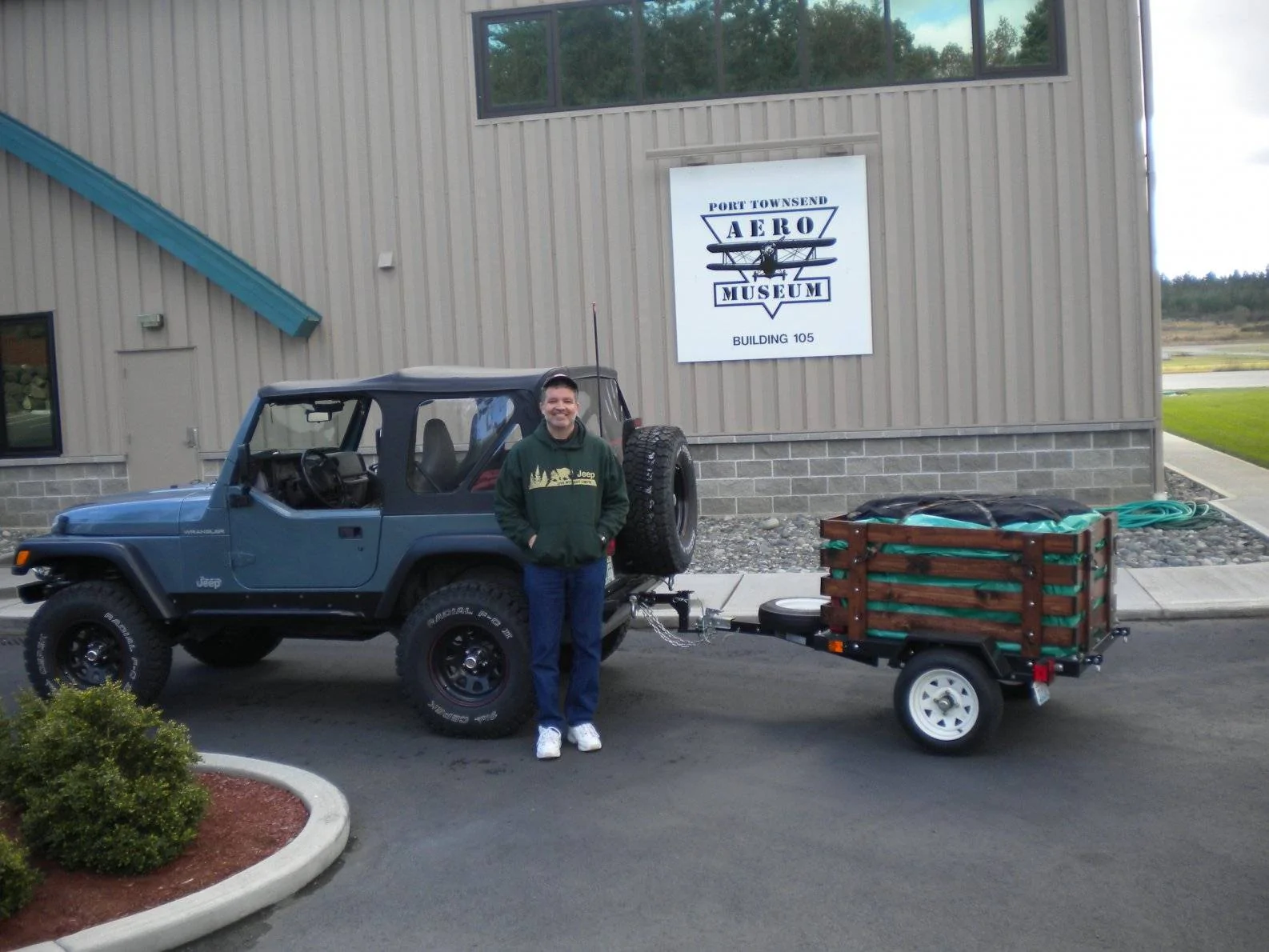 Jeep Wrangler JL Trailer overlanding Keith on 101 tri