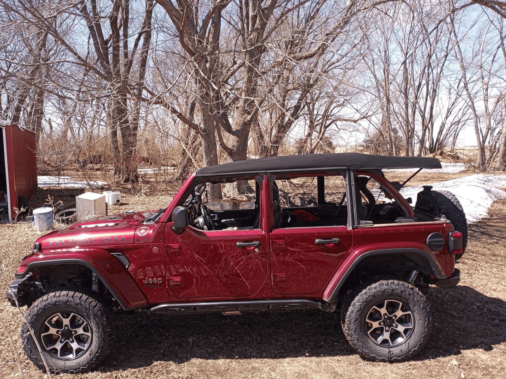 Jeep Wrangler JL Lets see those half doors!! 1682721724786