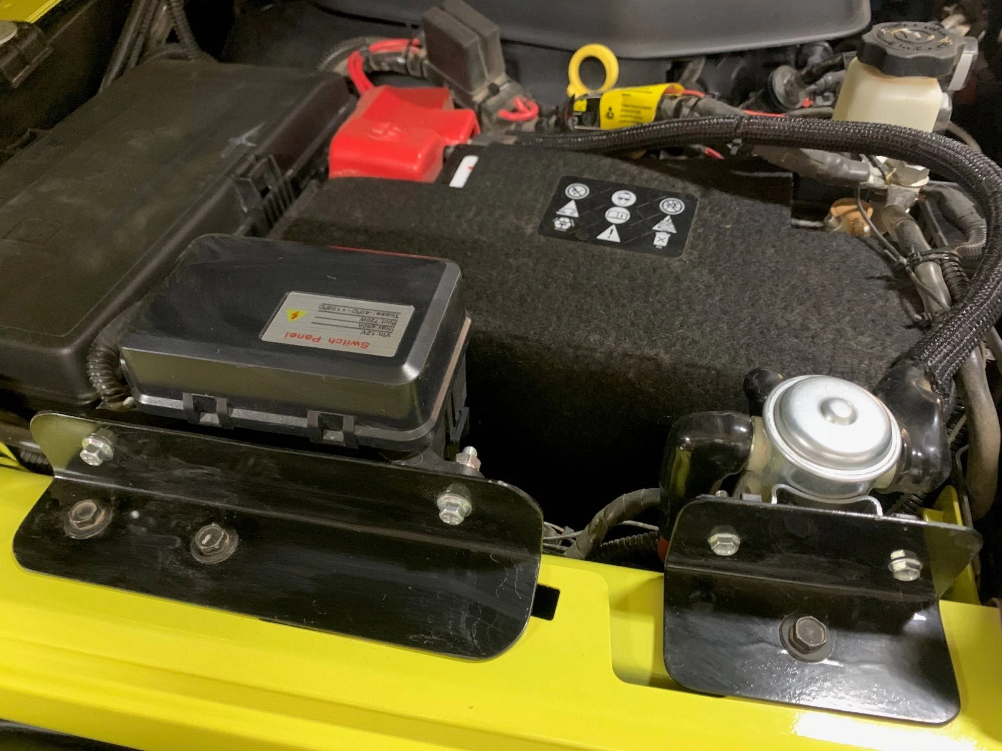 Jeep Wrangler JL Winch Install on. 3.6 E-Torque? 123