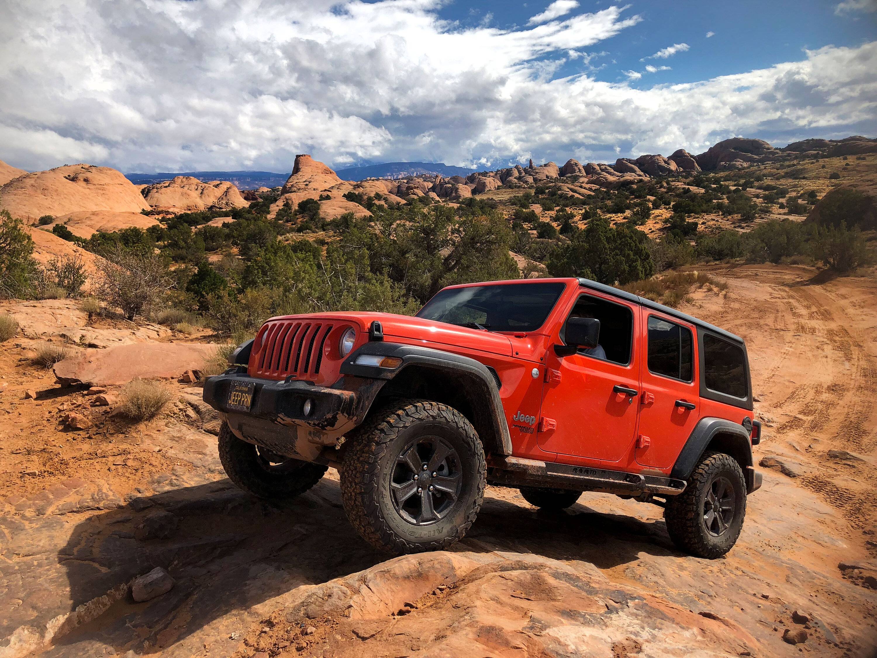Jeep Wrangler JL Beginner trail suggestions in Moab? MoabJee