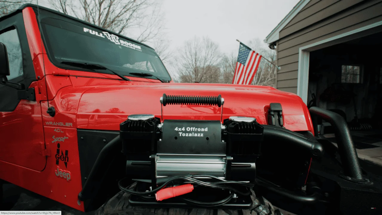 Jeep Wrangler JL Giveaway: Tozalazz 12V Dual Air Compressor - Win A Chance to Test for Free! (closed) 1682989559410