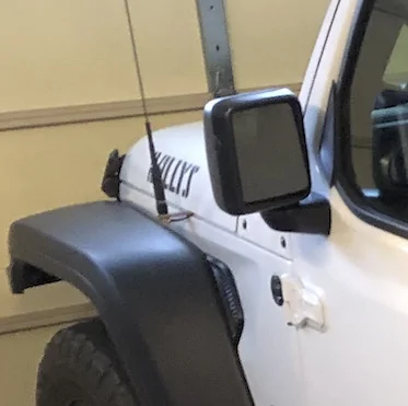 Jeep Wrangler JL ANTENNA installation antenna_mount
