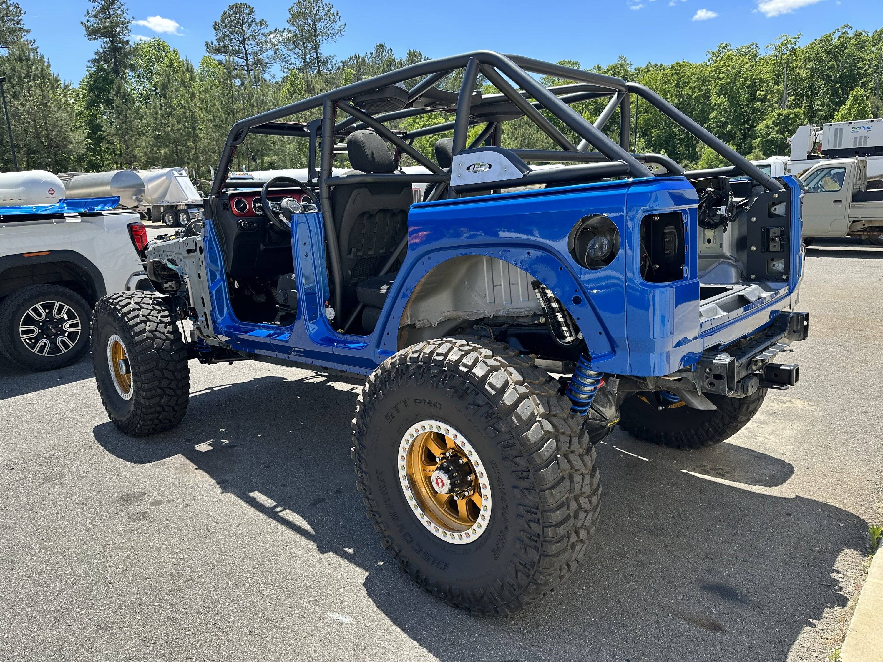 Jeep Wrangler JL GenRight Roll Cage Install D5546D93-81A3-4E77-81B5-DBE0536090EF