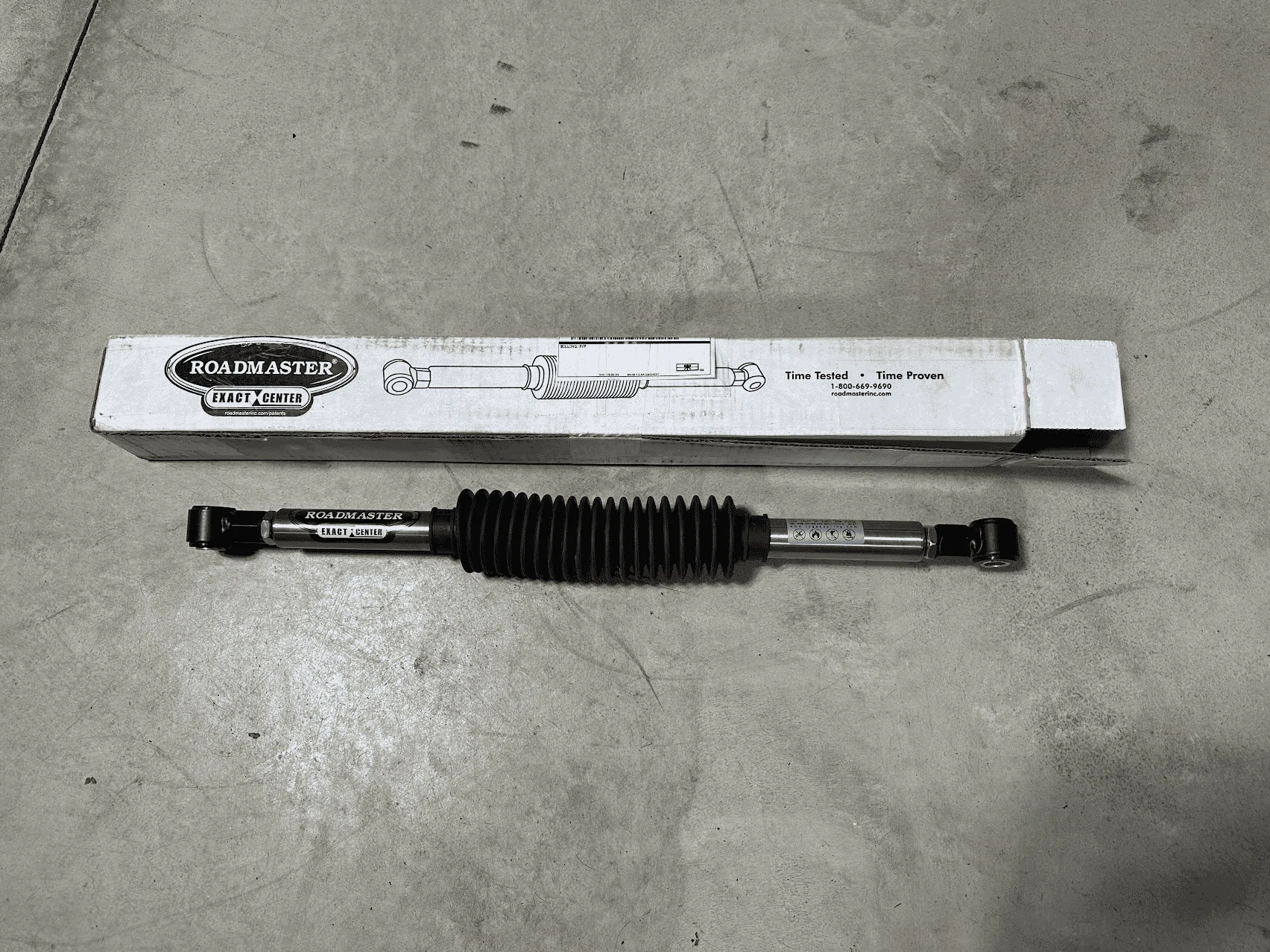 Jeep Wrangler JL Exact Center Steering Stabilizer- 160# - $300 1683249038144