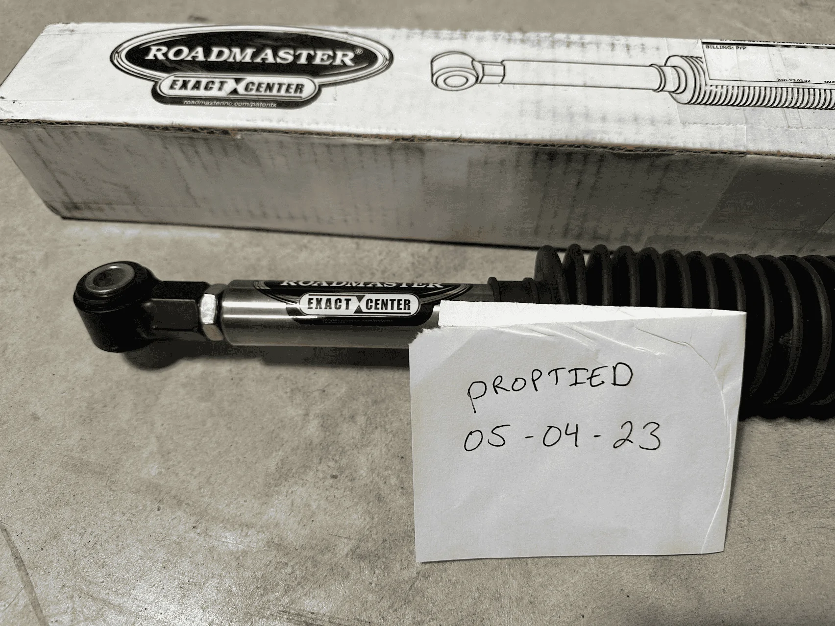 Jeep Wrangler JL Exact Center Steering Stabilizer- 160# - $300 1683249450953