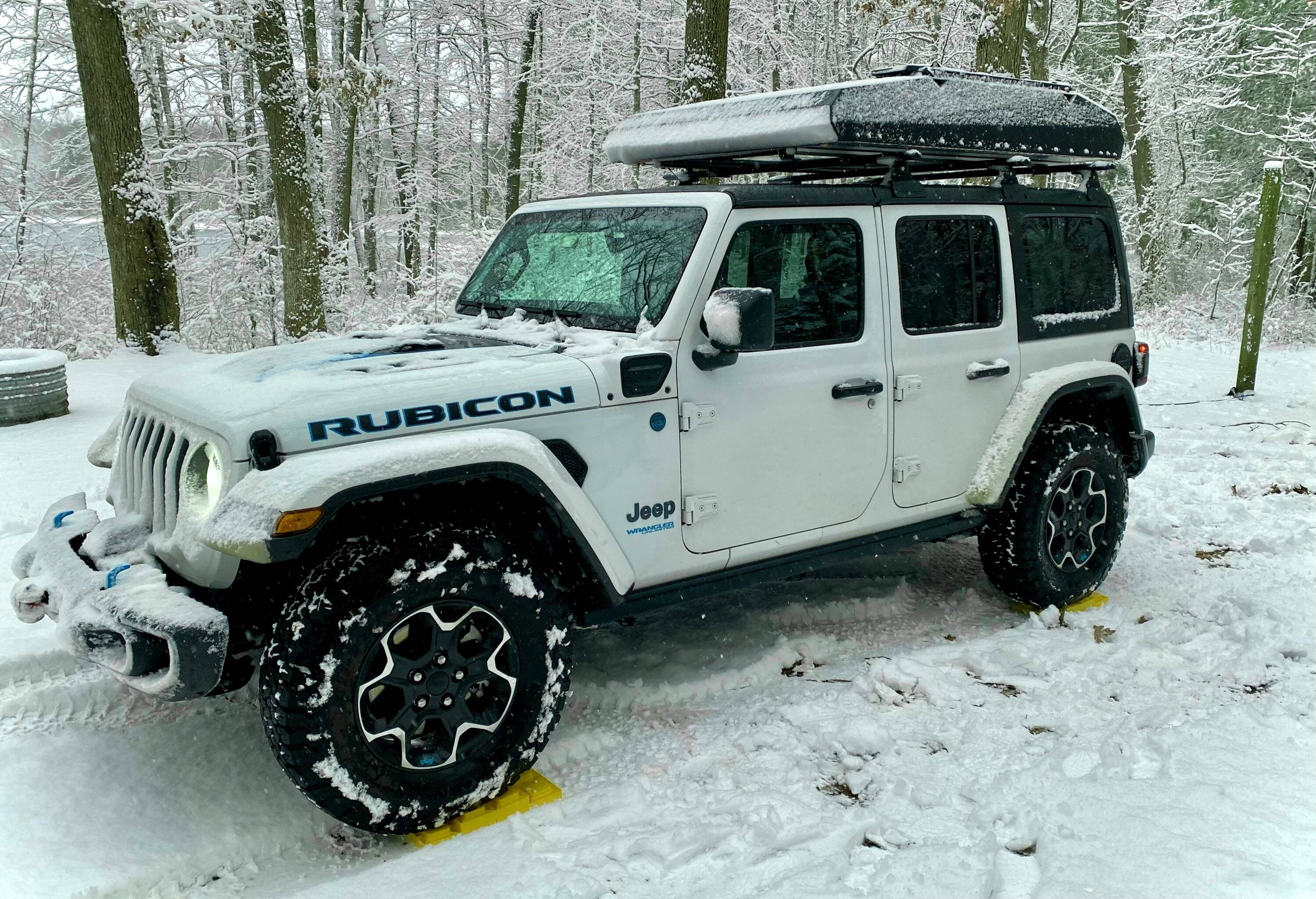 Jeep Wrangler JL My 4xe Rubicon is Thiccc 6040lbs … Feel free to point and laugh ;)  [but it still averages 21mpg] IMG_9688