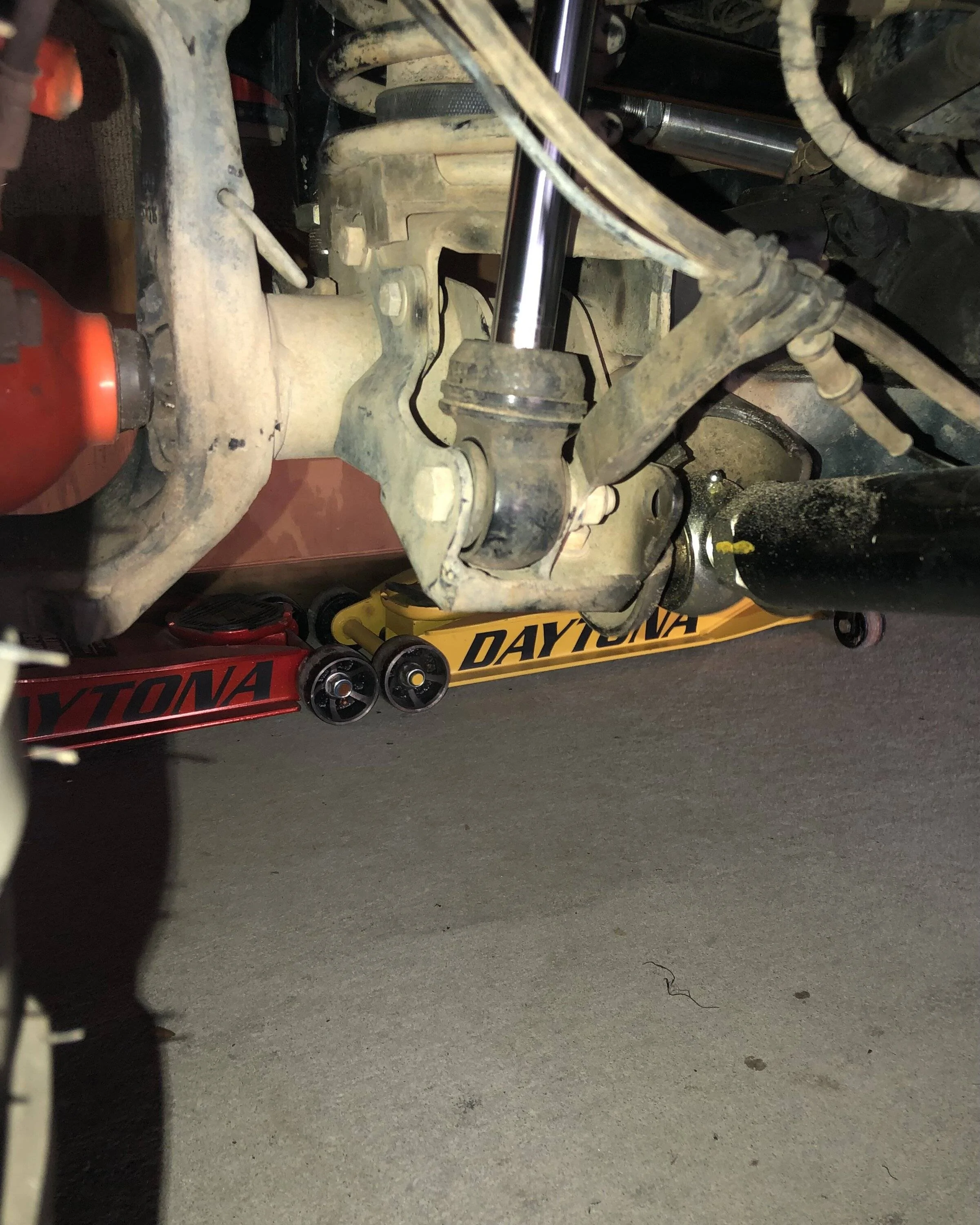 Jeep Wrangler JL Dana UD60 front shock relocation for Fox 2.5 B18B287B-A89E-46BF-A609-108985C01C6A