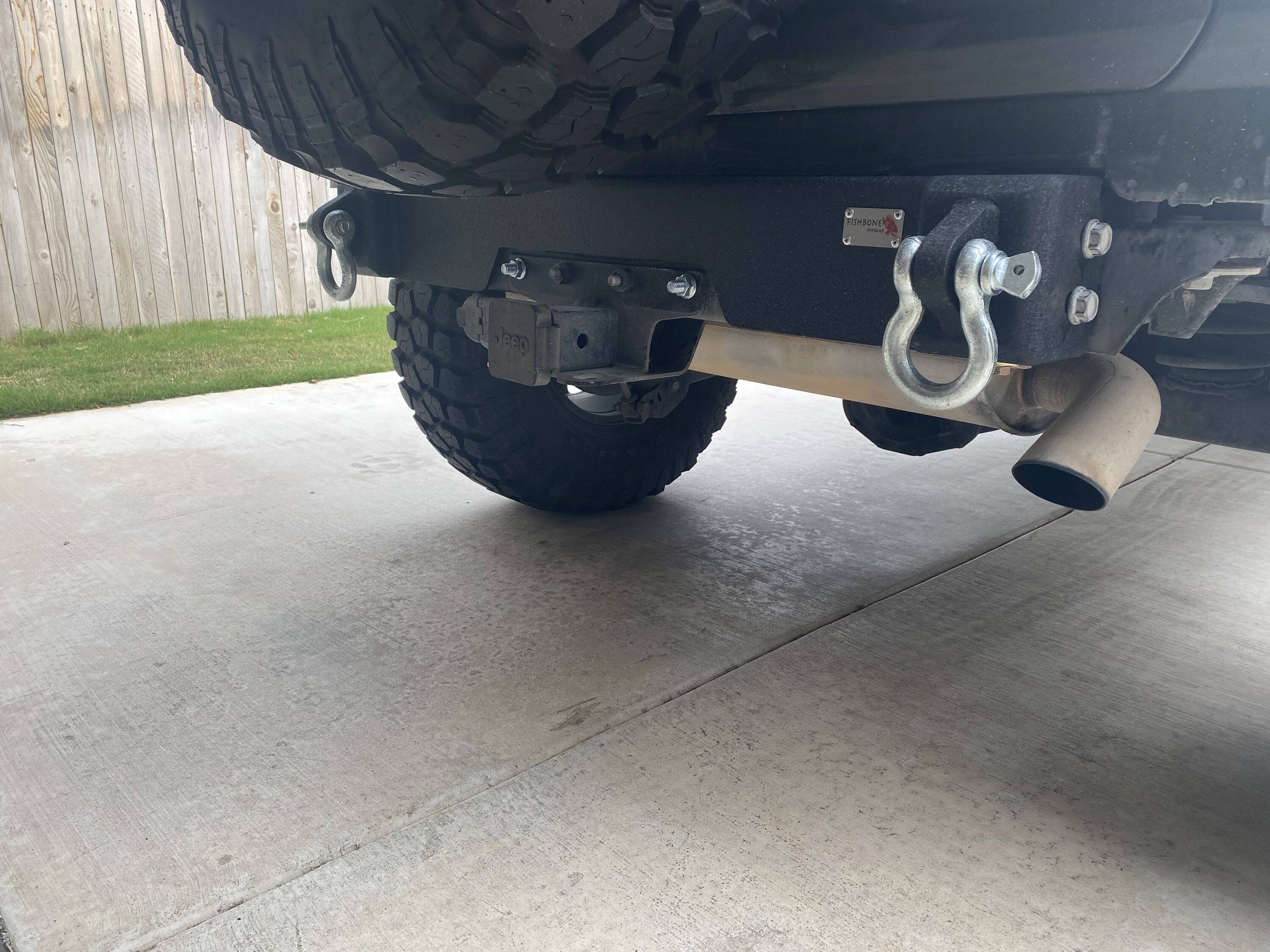 Jeep Wrangler JL Fishbone Stubby bumper / bumper delete IMG_2627