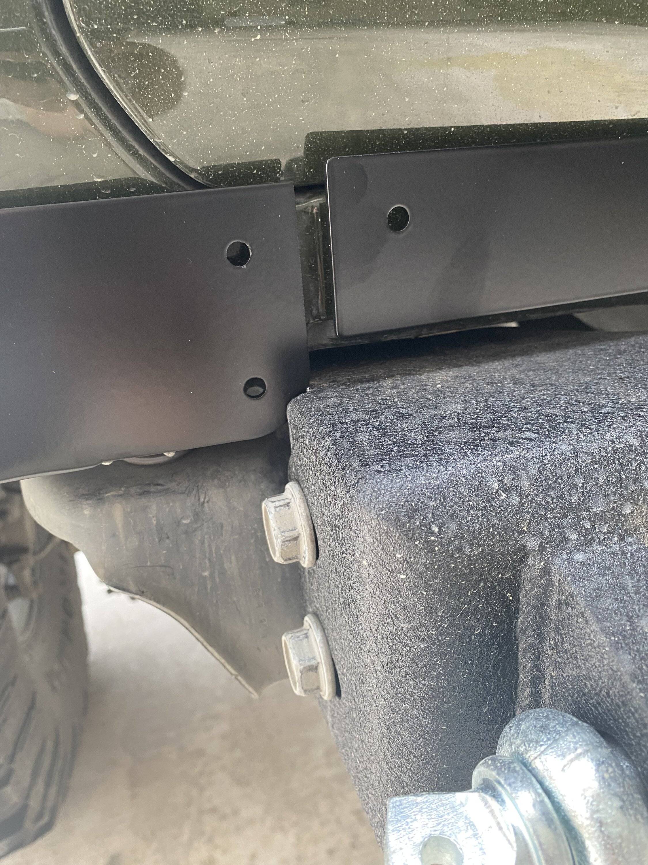 Jeep Wrangler JL Fishbone Stubby bumper / bumper delete IMG_2629