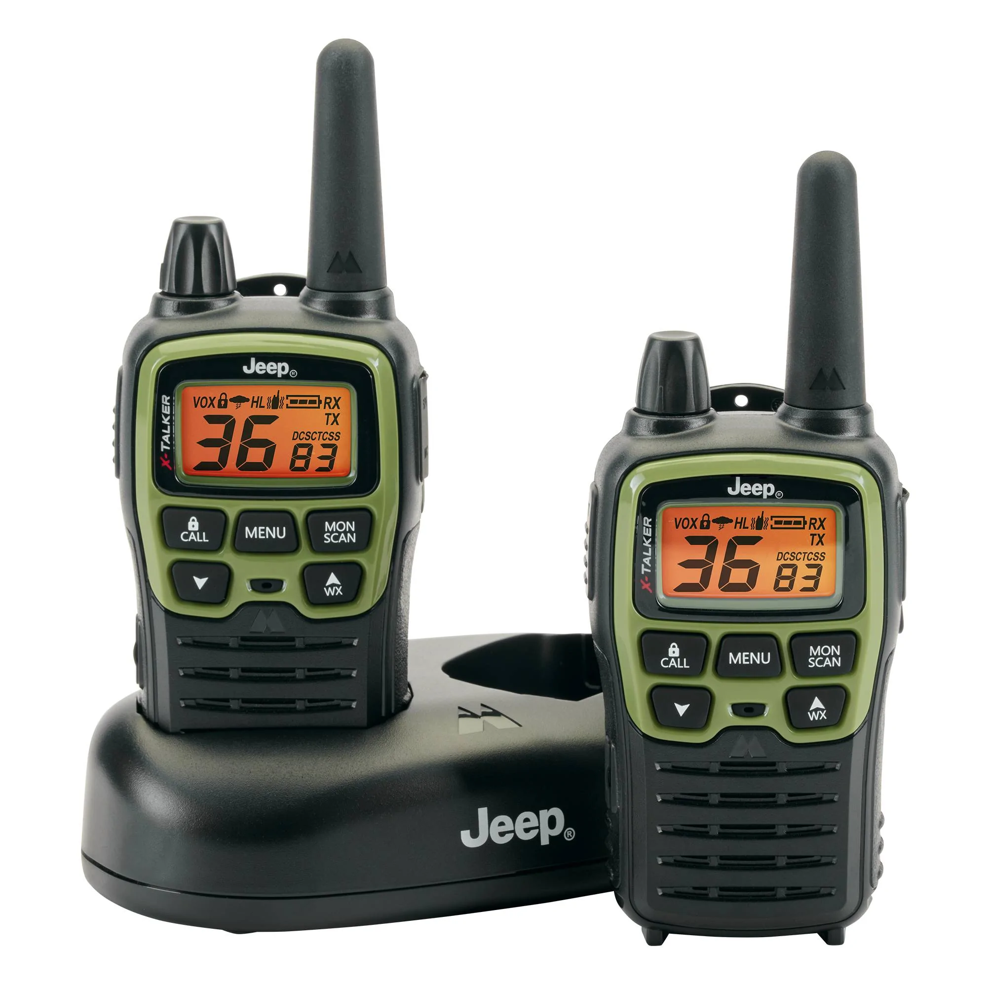 Jeep Wrangler JL Midland and Jeep Collaborate on Midland T77VP5J JEEP X-TALKER Walkie Talkies BU023_145EV