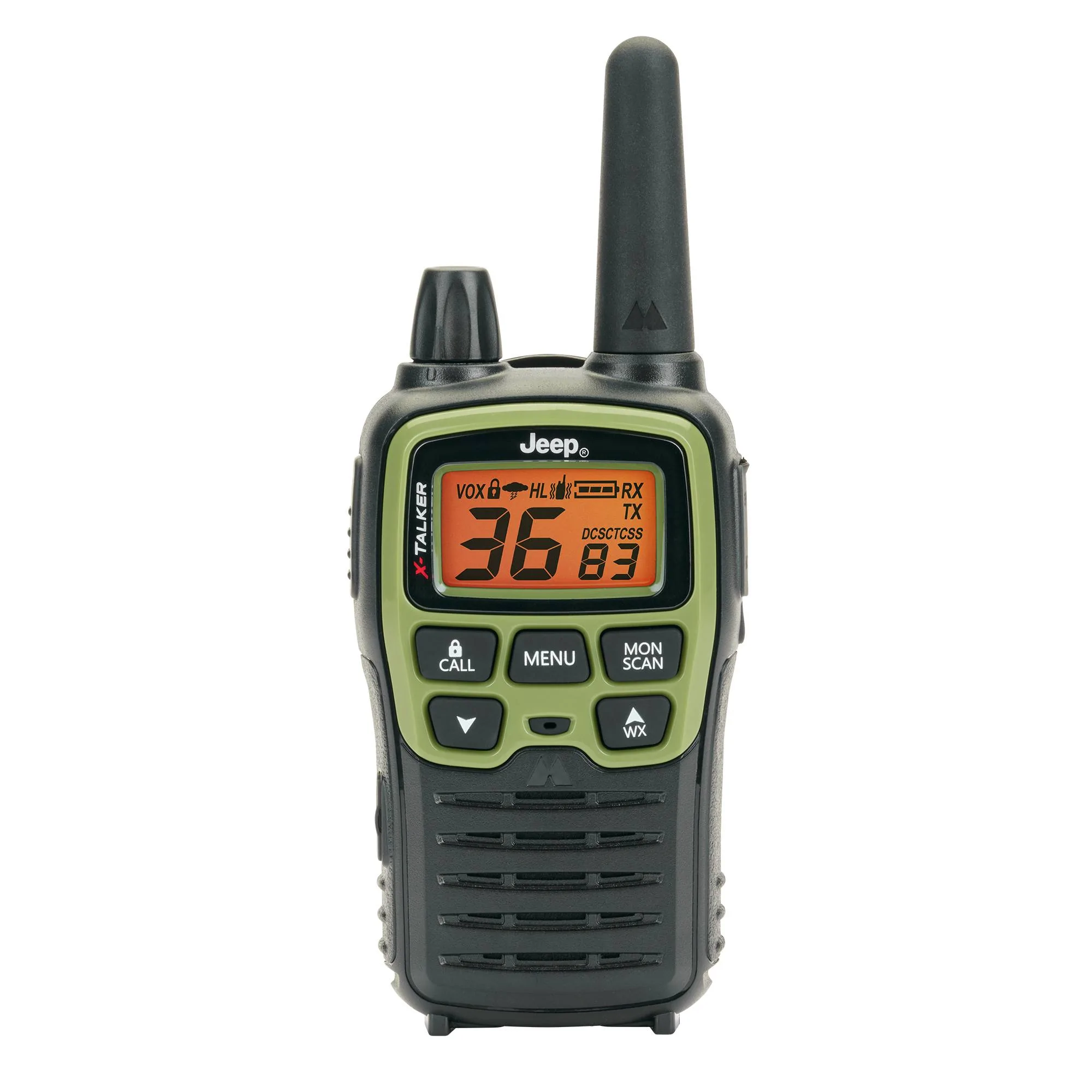 Jeep Wrangler JL Midland and Jeep Collaborate on Midland T77VP5J JEEP X-TALKER Walkie Talkies BU023_146EV