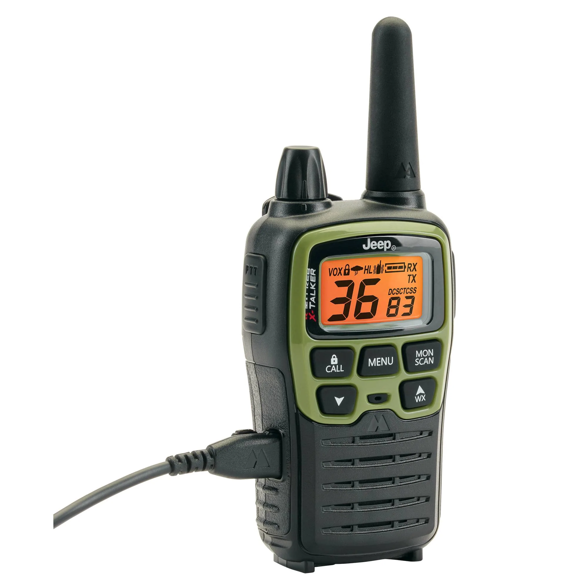 Jeep Wrangler JL Midland and Jeep Collaborate on Midland T77VP5J JEEP X-TALKER Walkie Talkies BU023_150EV