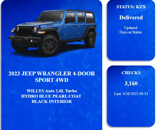 Jeep Wrangler JL 2023 Orders - Check in here 1683914745452