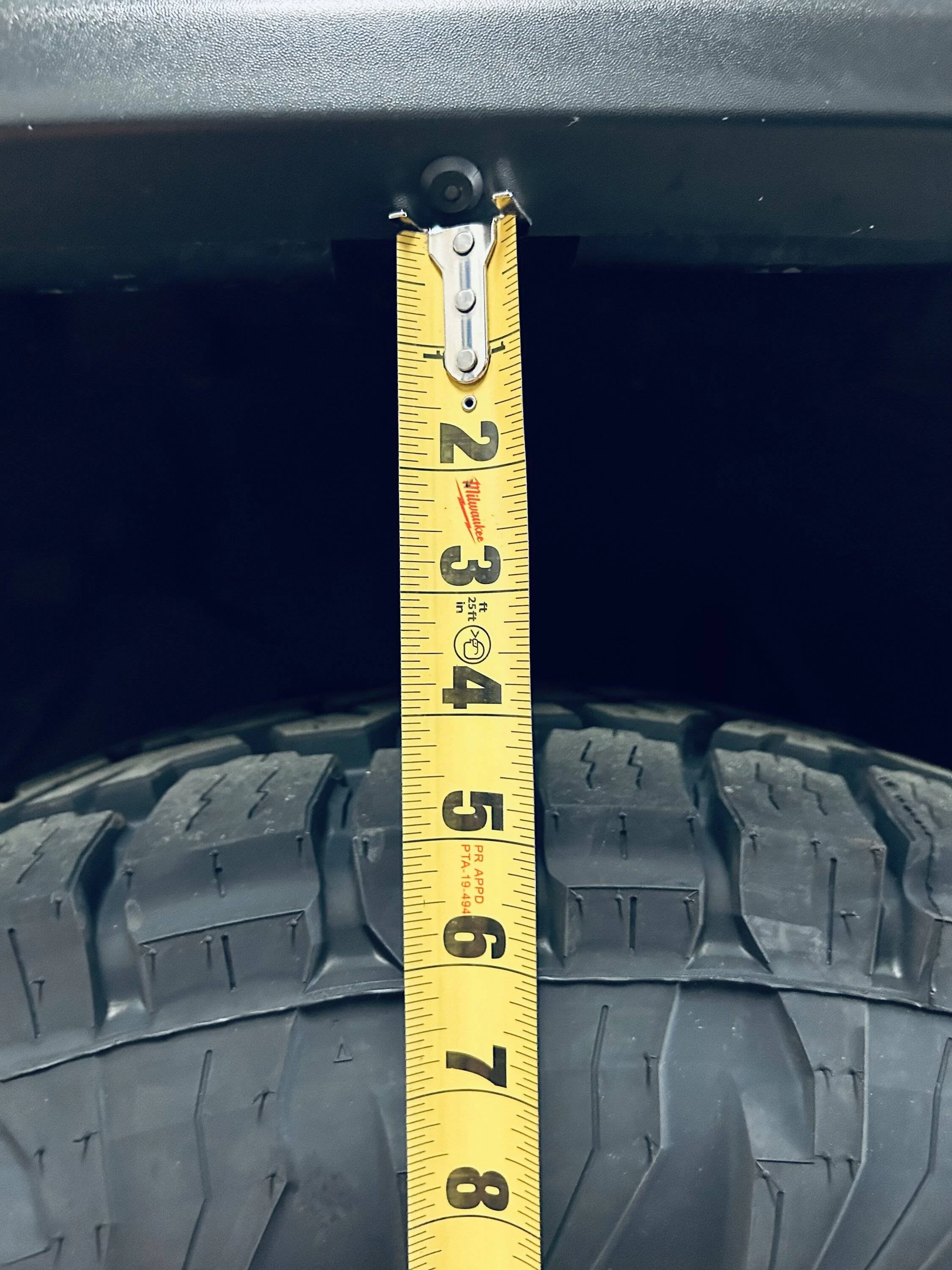 Jeep Wrangler JL Wheel Well Clearance/ GAP IMG_0858