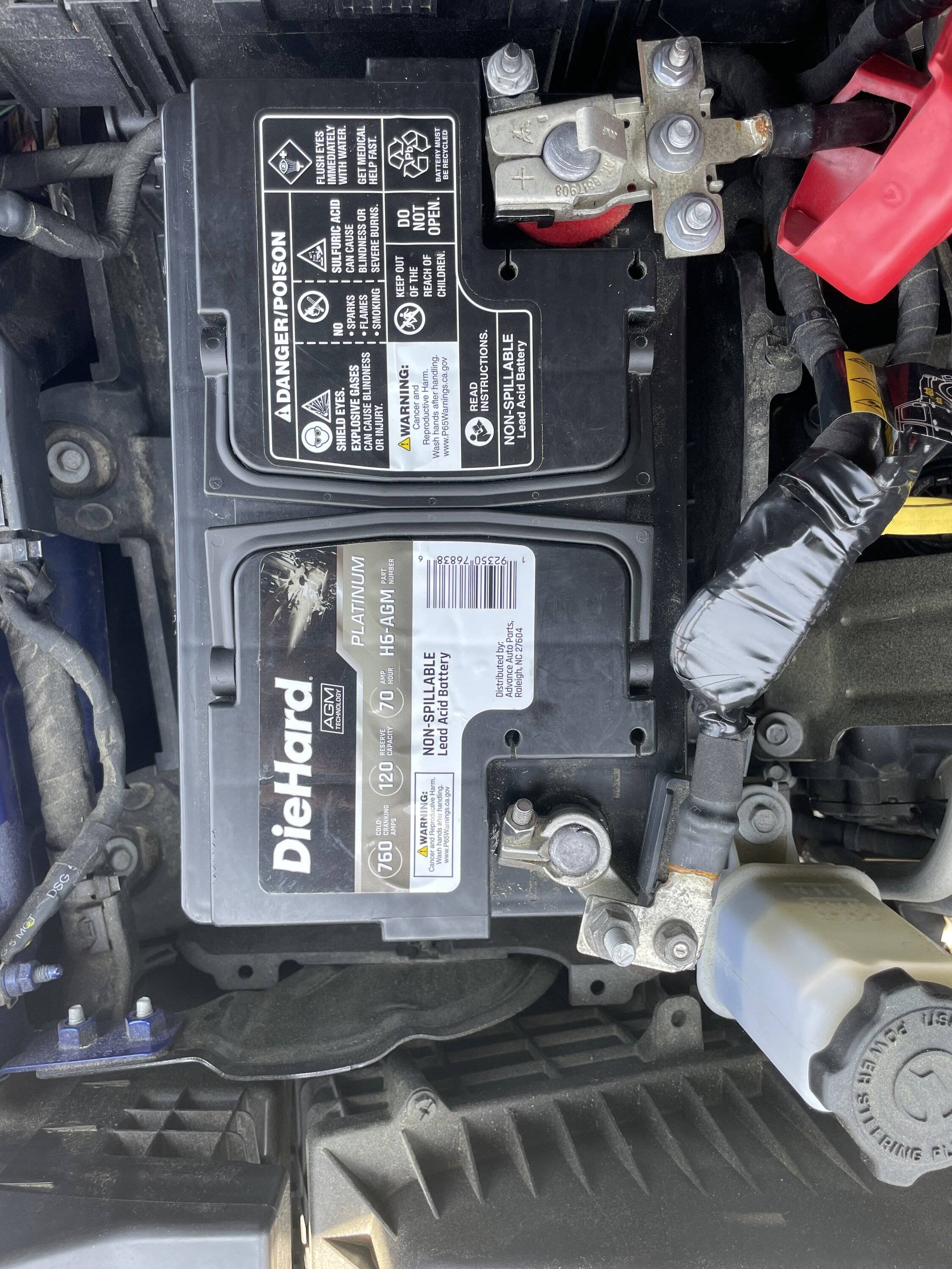 Jeep Wrangler JL Dead Battery 2019 Wrangler IMG_4173