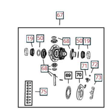 Jeep Wrangler JL Front Locker Coil/Solenoid Actuator Dead - Sources? 2023_05_15_09_25_12_Front_Axle_Housing_Differential_and_Vent_for_2019_Jeep_Wrangler_Auto_Part