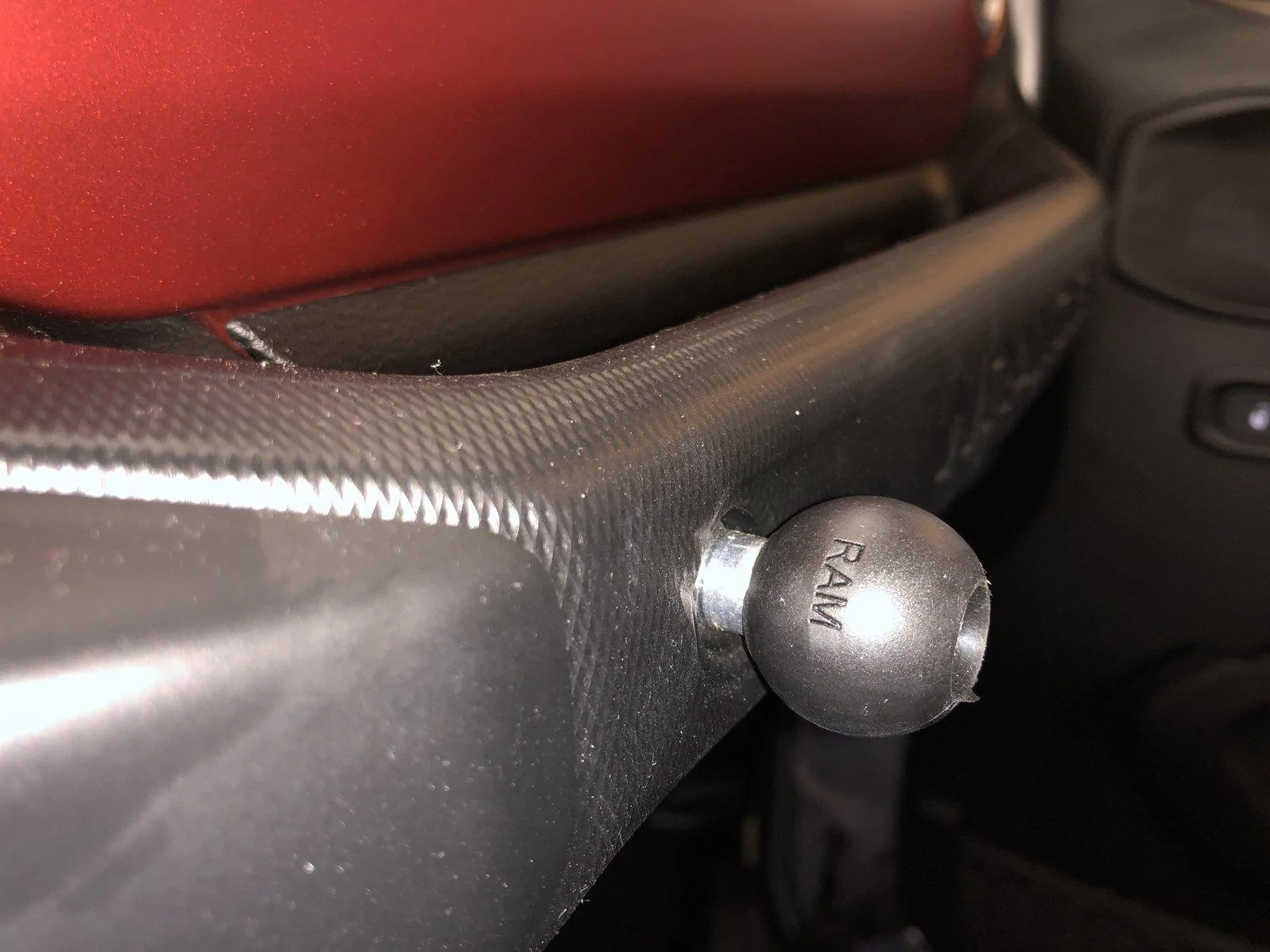 Jeep Wrangler JL Cell Phone Mounting imag