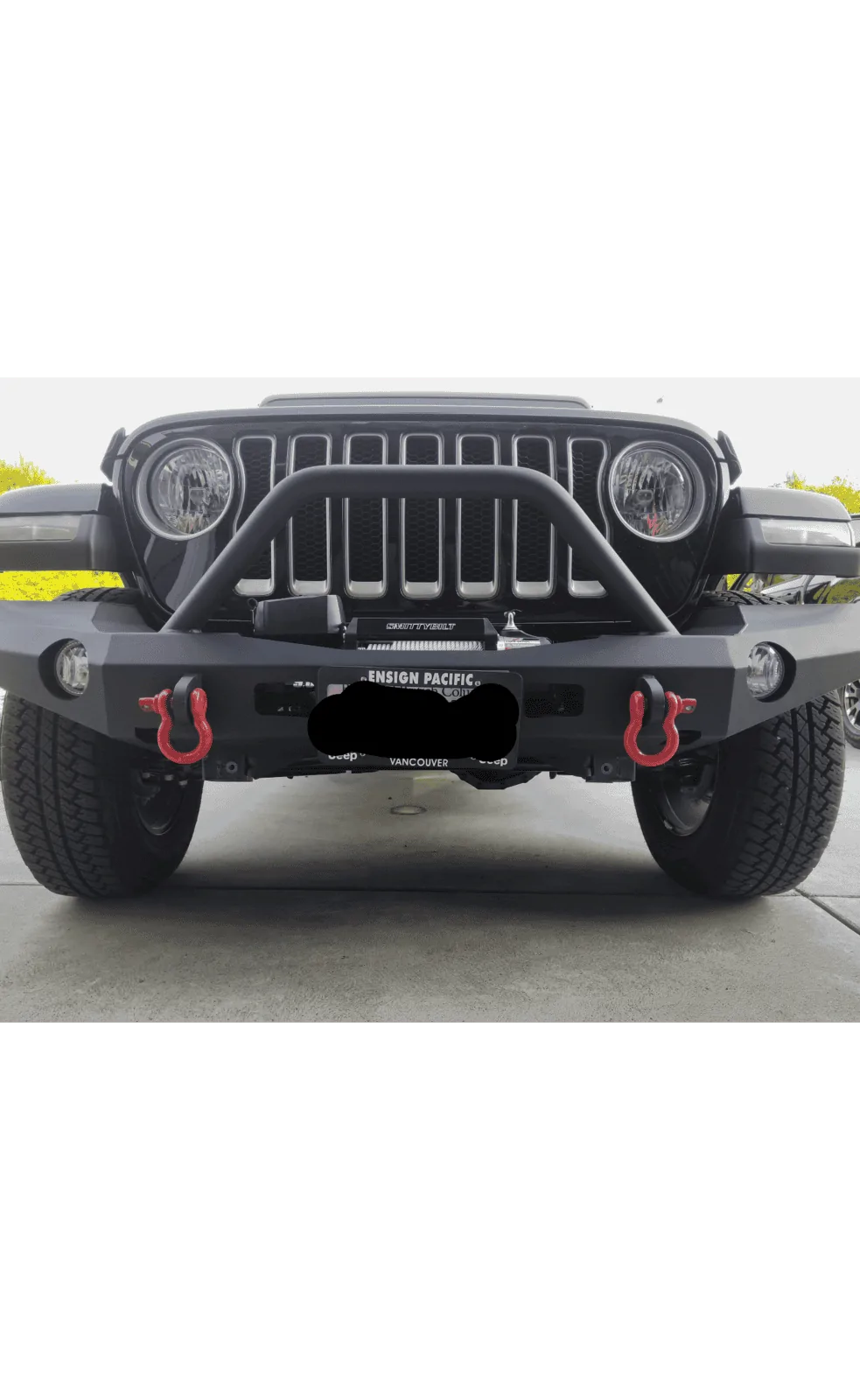 Jeep Wrangler JL Warn Elite JL Full Width Front Bumper! 1533776327374