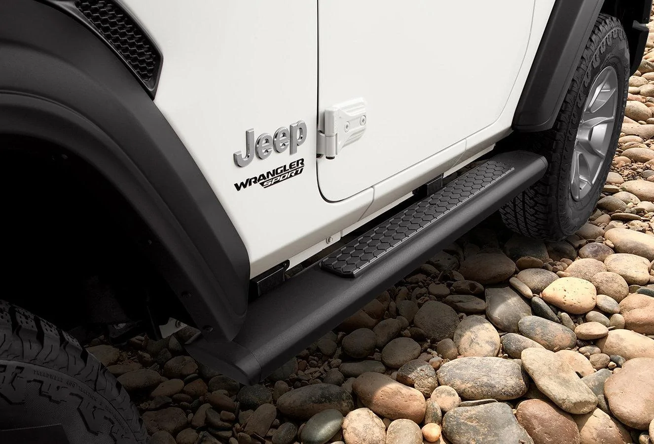 Jeep Wrangler JL Poll: which side steps? mopar-tubular-side-steps-jl-2-door-82215328-black