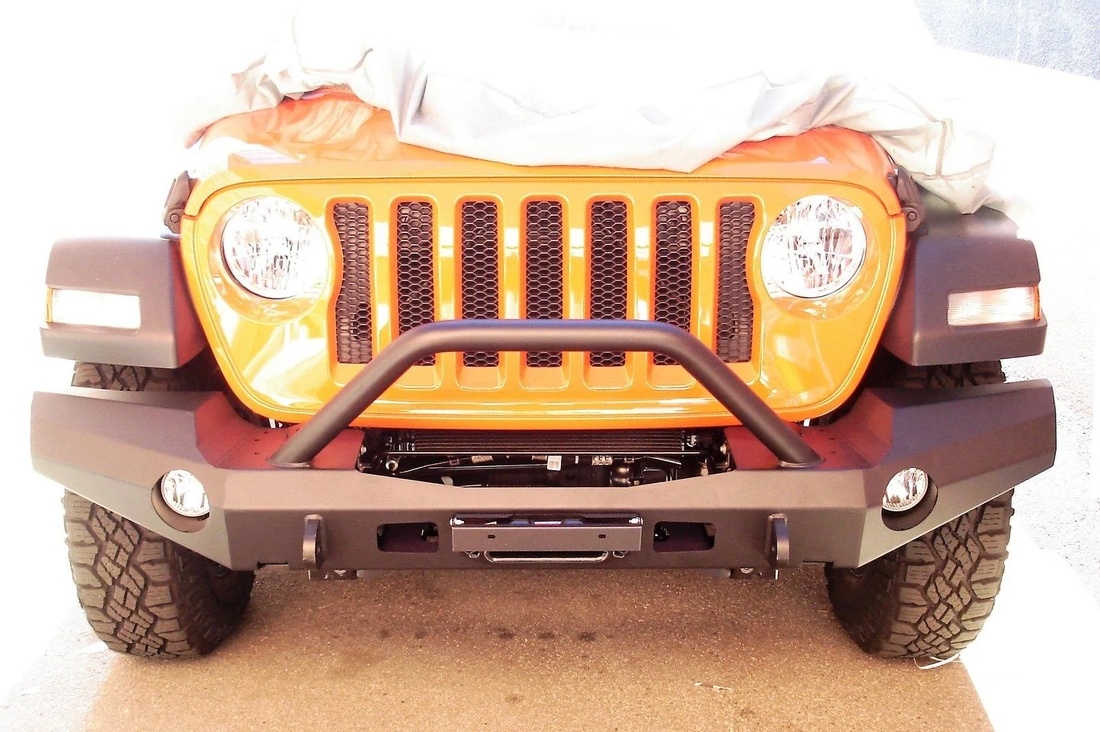 Jeep Wrangler JL Warn Elite JL Full Width Front Bumper! DSC00109