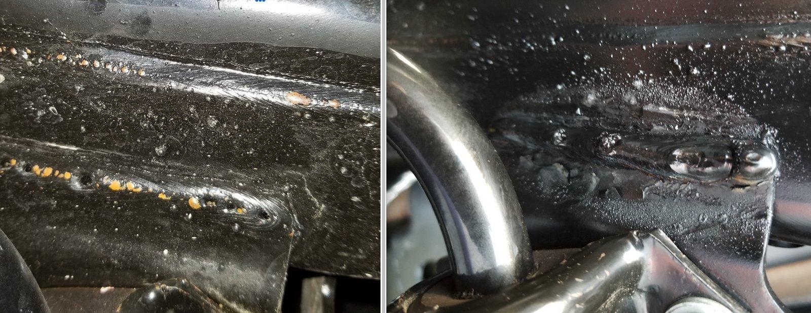Jeep Wrangler JL JL welding Issues Aug-09-18-driverside-rear-track-bar-before-after