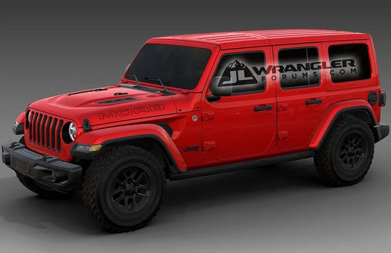 Jeep Wrangler JL 2018 Jeep Wrangler JL Moab Edition - Official Specs and Pricing! 2018_JL_MOAB_Red_02