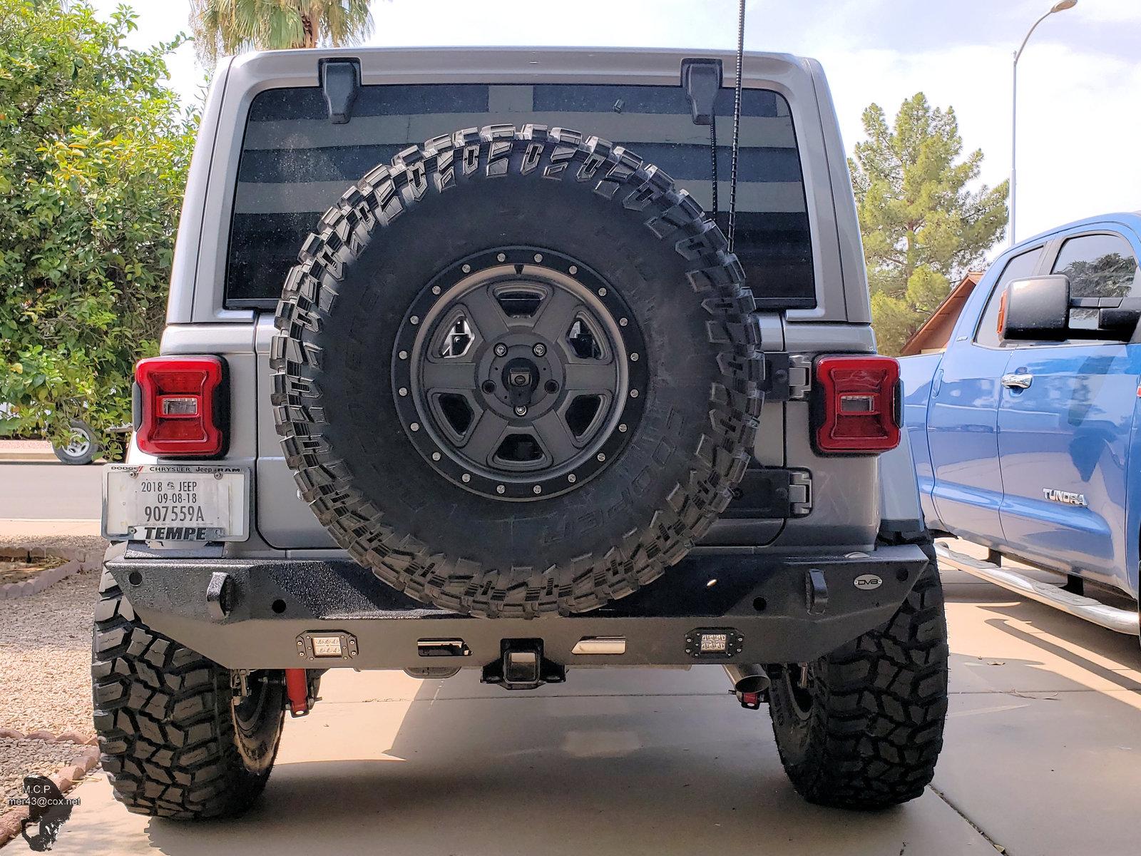 Jeep Wrangler JL DV8 Rear Bumper RBJL-01 20180809_095757