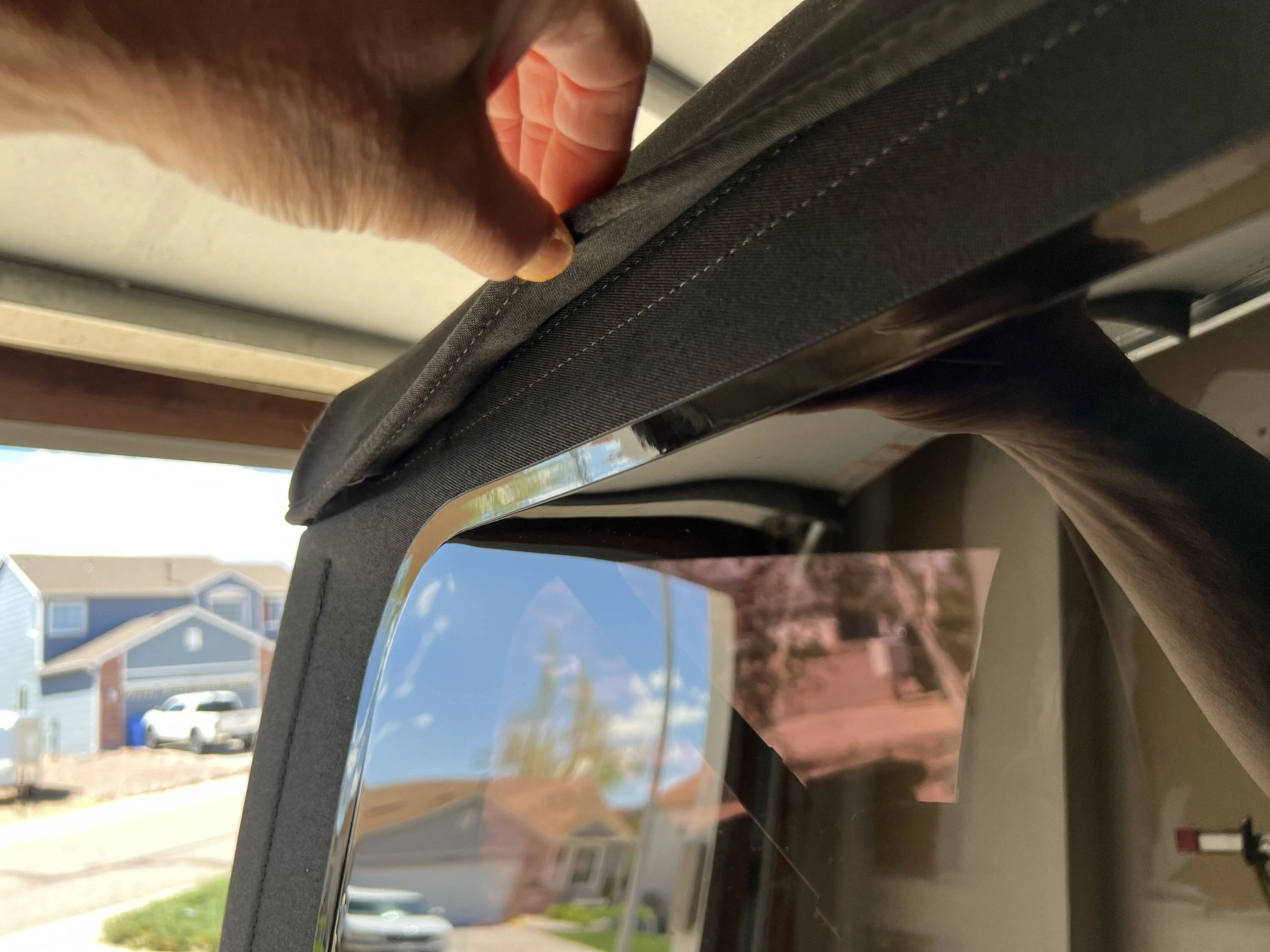 Jeep Wrangler JL Premium Soft Top extra flap IMG_2196