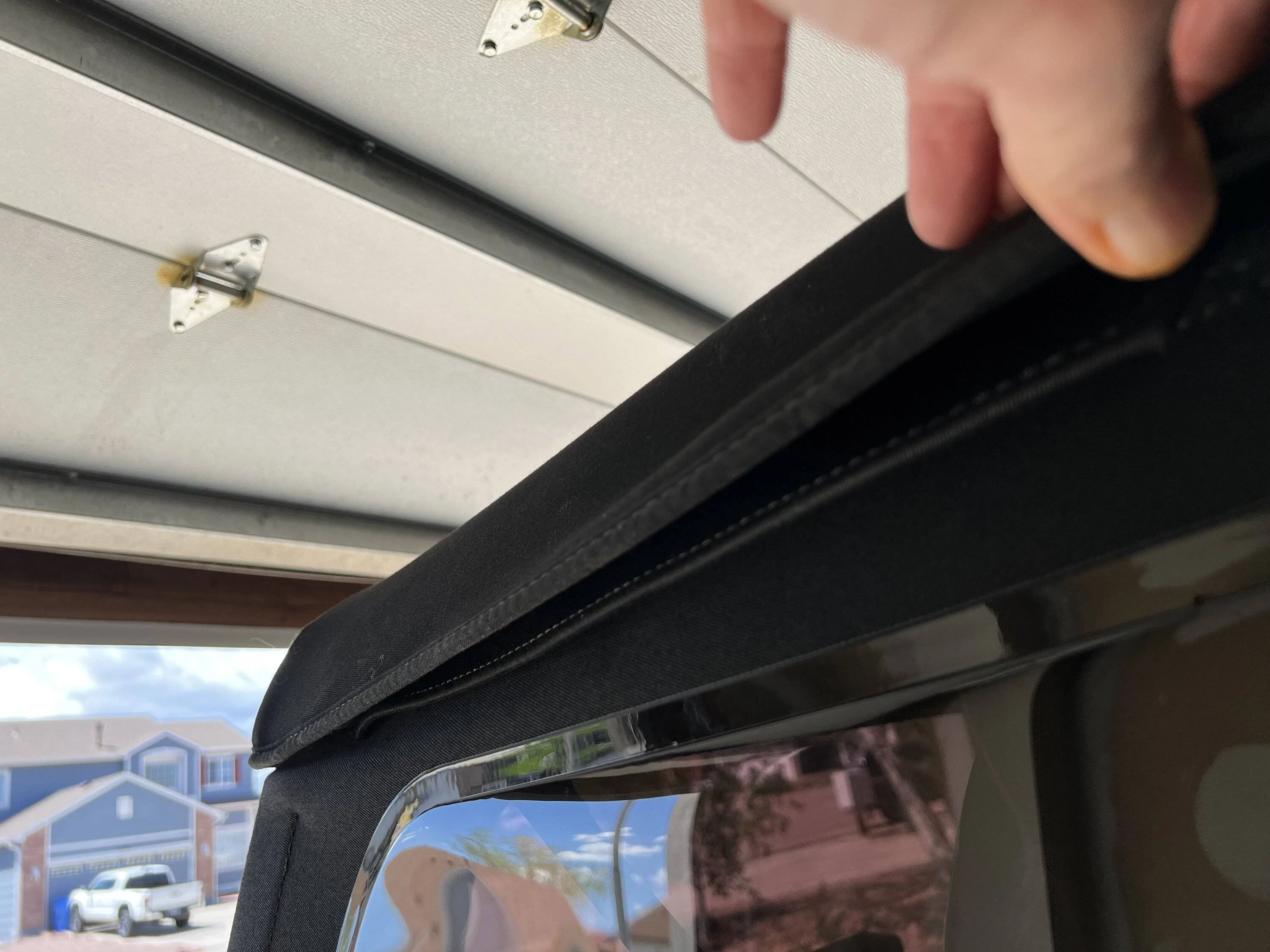 Jeep Wrangler JL Premium Soft Top extra flap IMG_2197
